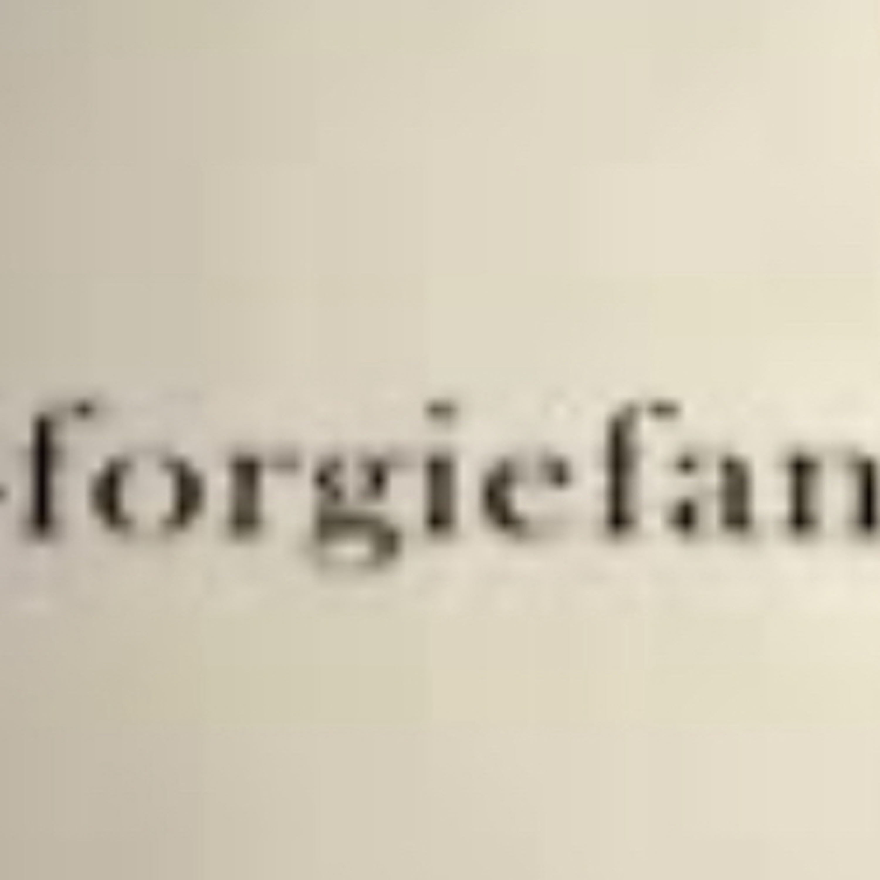 Forgiefan  episode artwork