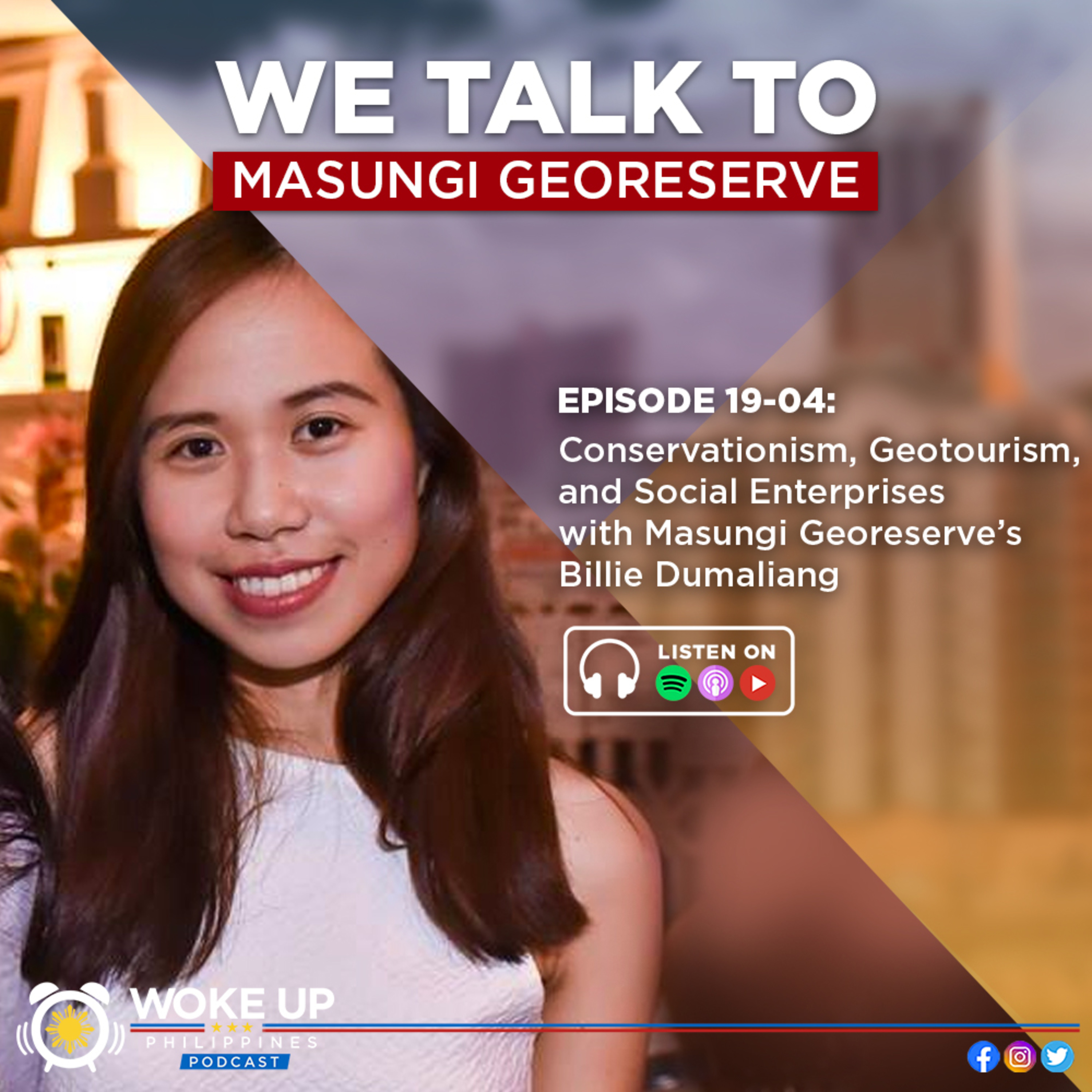 19-04: Conservationism, Geotourism, and Social Enterprises with Masungi Georeserve's Billie Dumaliang