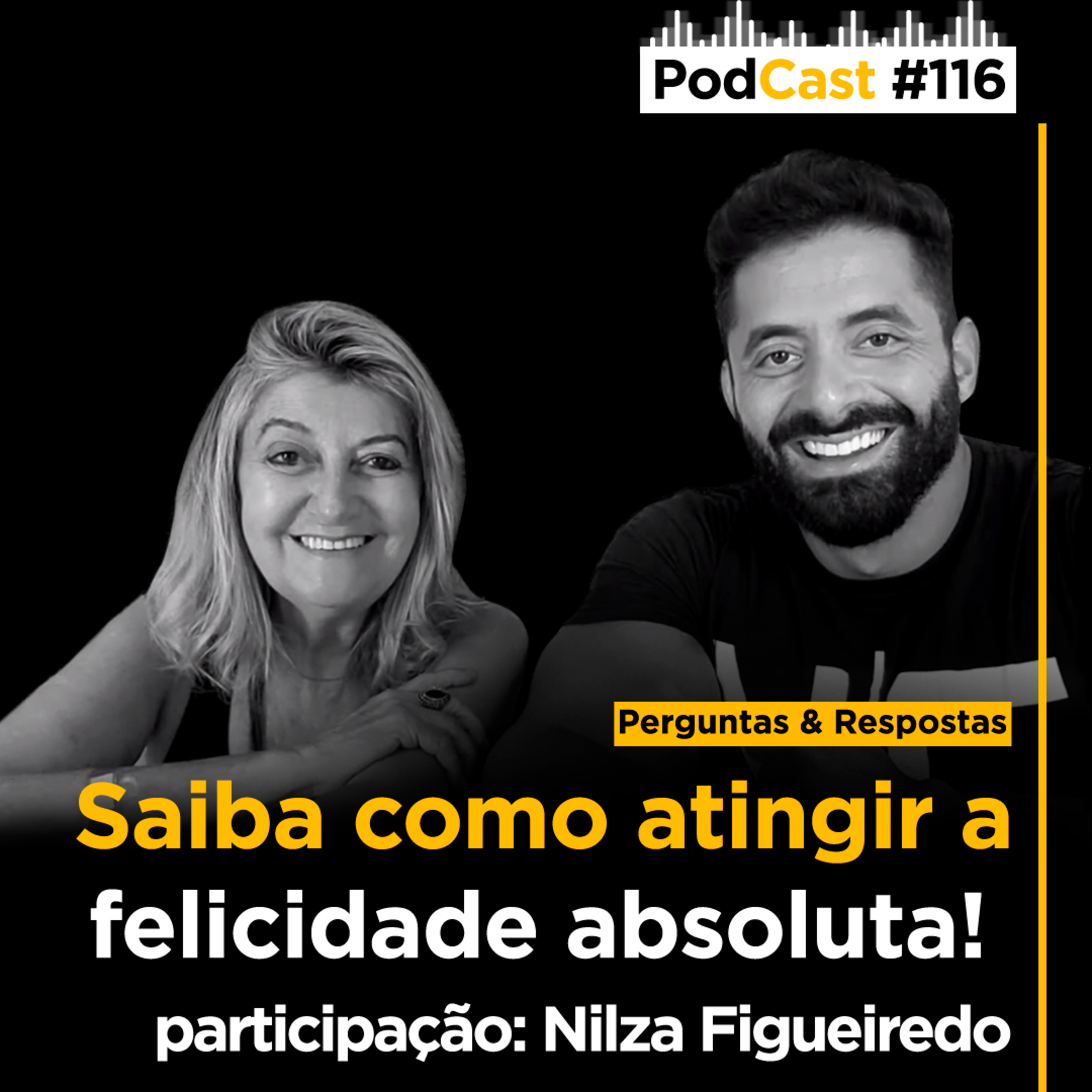 #116 - Atinja a felicidade absoluta! Perguntas e respostas com a psicologa Nilza Figueiredo episode artwork