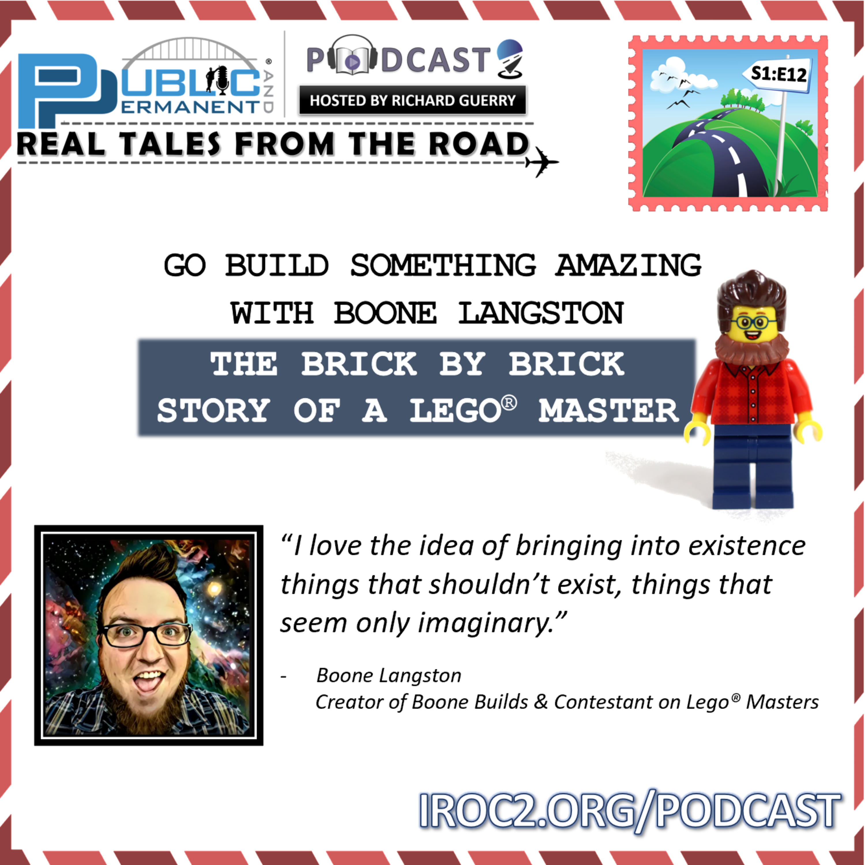 S1:E12 – Go Build Something Amazing: The Brick by Brick Story of a Lego Master