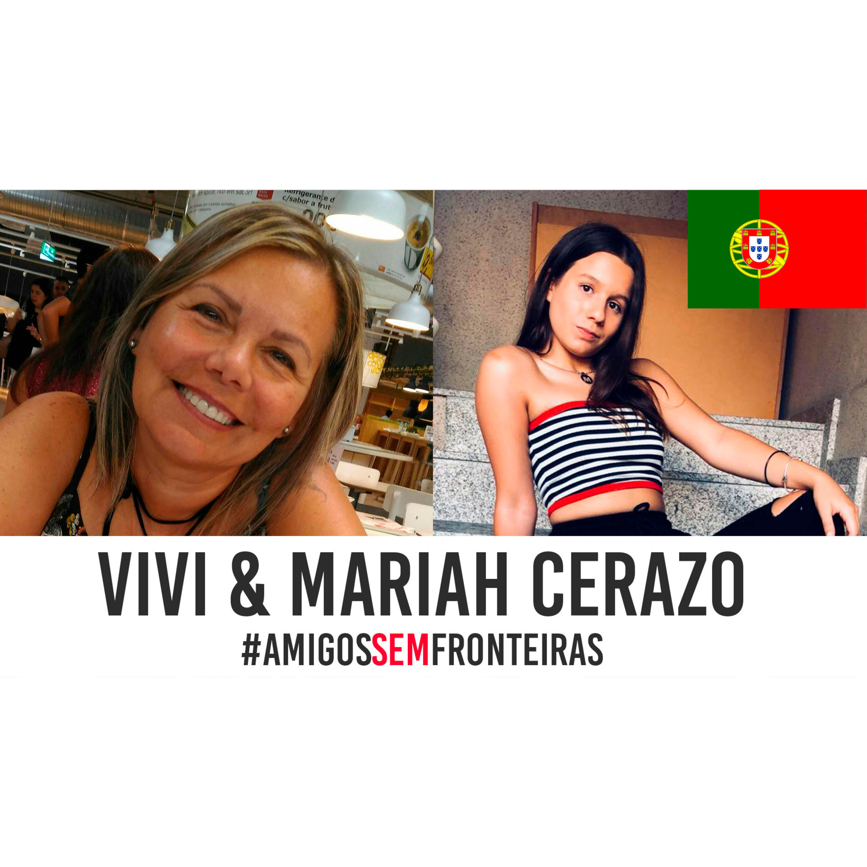 DIFERENÇAS entre BRASIL E PORTUGAL - Vivi Cerazo & Mariah Cerazo 🎙PODCAST Adriana Jarva #4 episode artwork