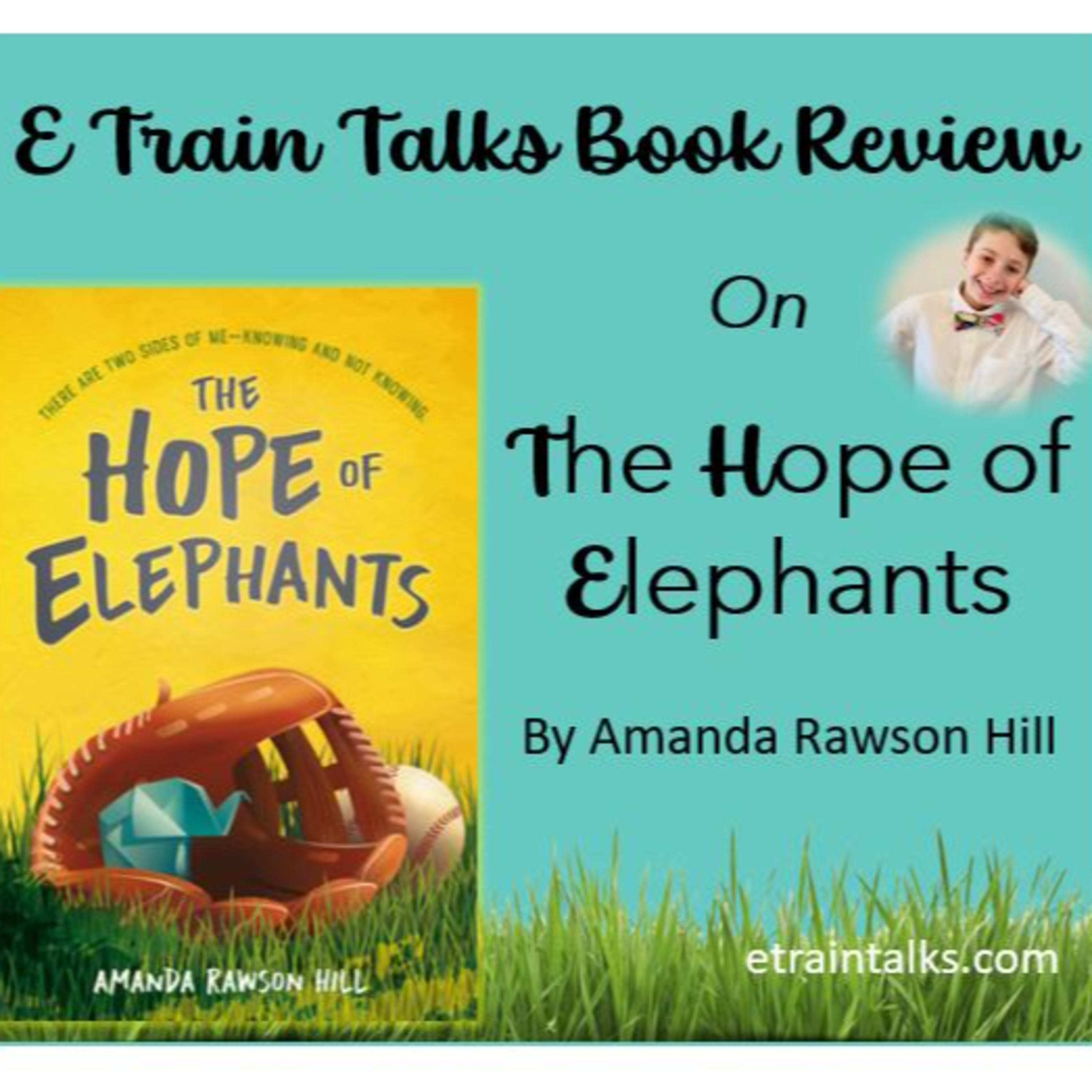My Book Review of Amanda Rawson Hill's Beautiful Novel-In-Verse "The Hope of Elephants!" episode artwork