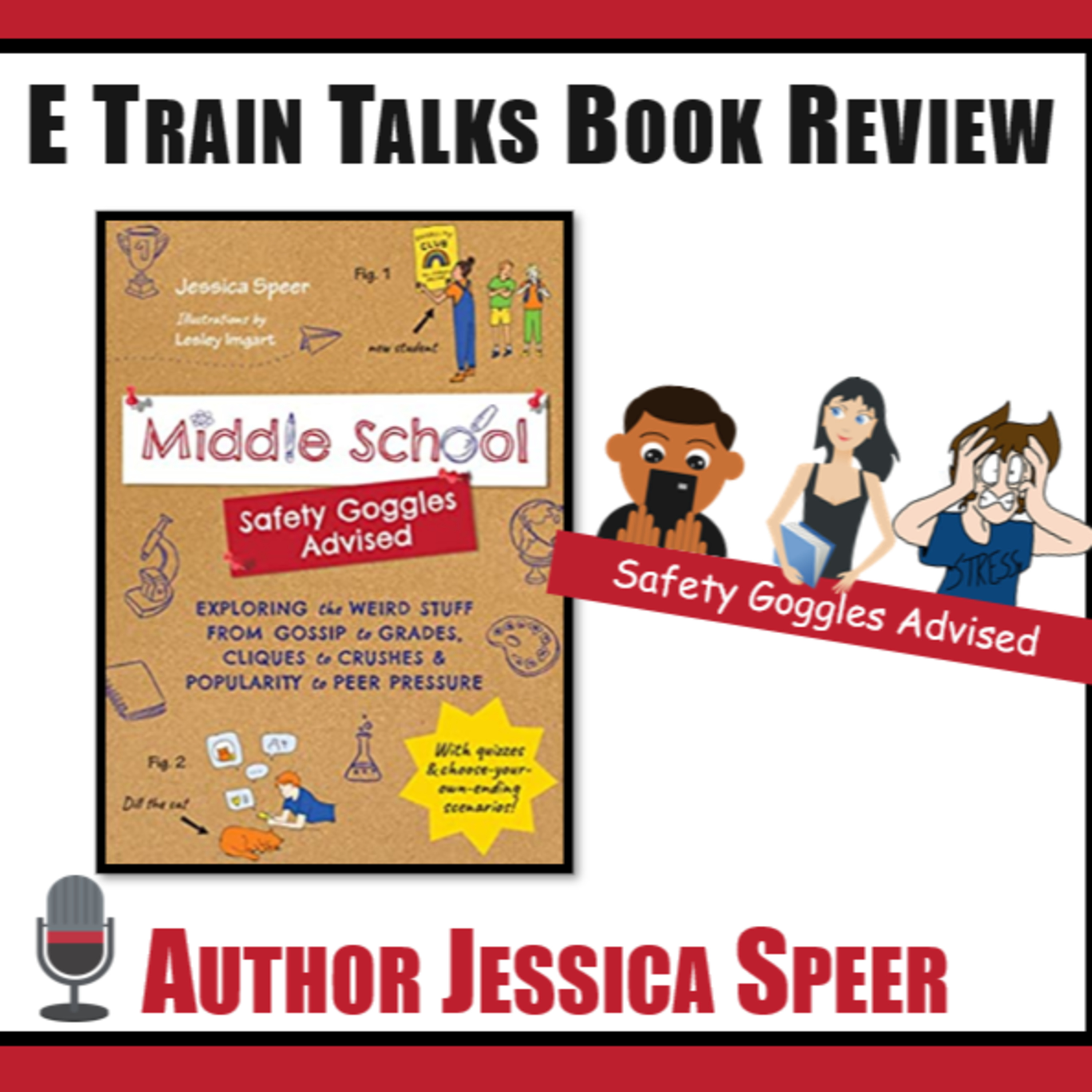 My Book Review of "Middle School - Safety Goggles Advised" by Award-Winning Author, Jessica Speer! episode artwork