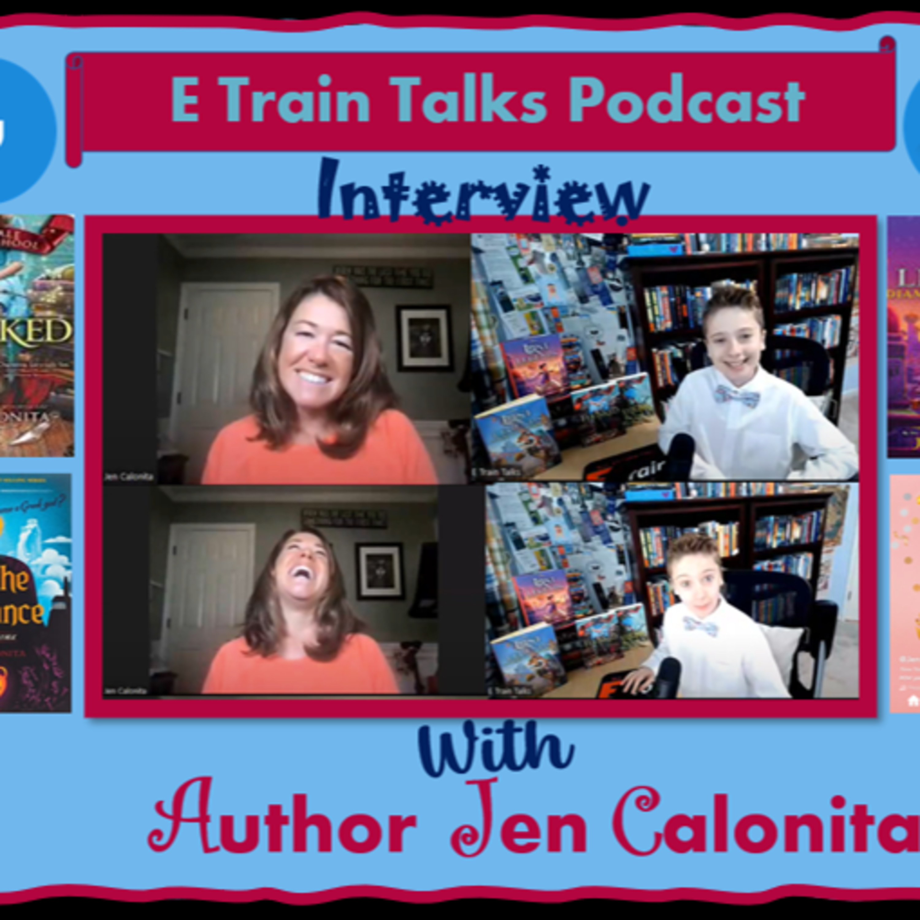 My Interview With Jen Calonita, The Extraordinary NYT Times Bestselling Middle-Grade Author! episode artwork