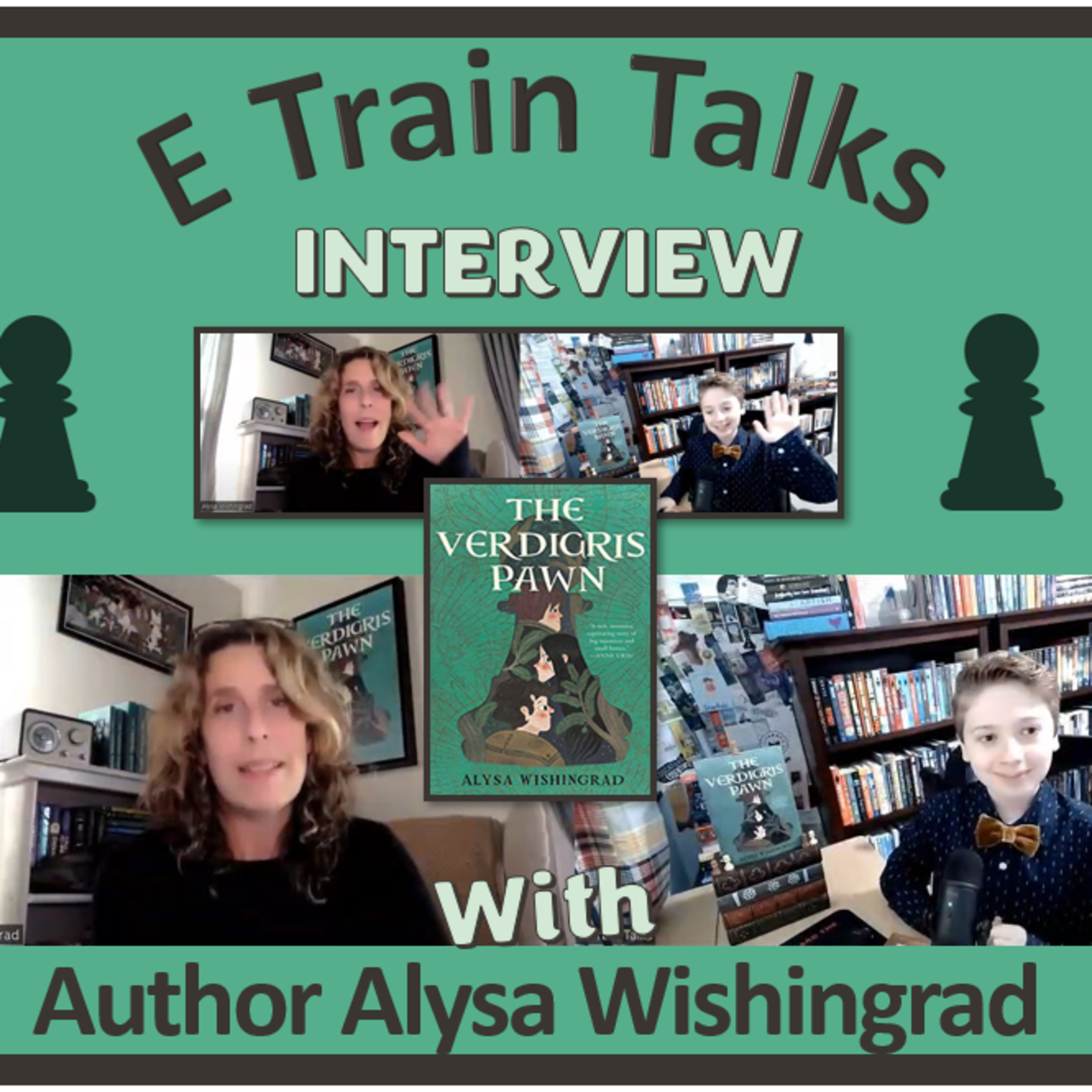 My interview with Award-Wining Middle Grade Author Alysa Wishingrad! episode artwork