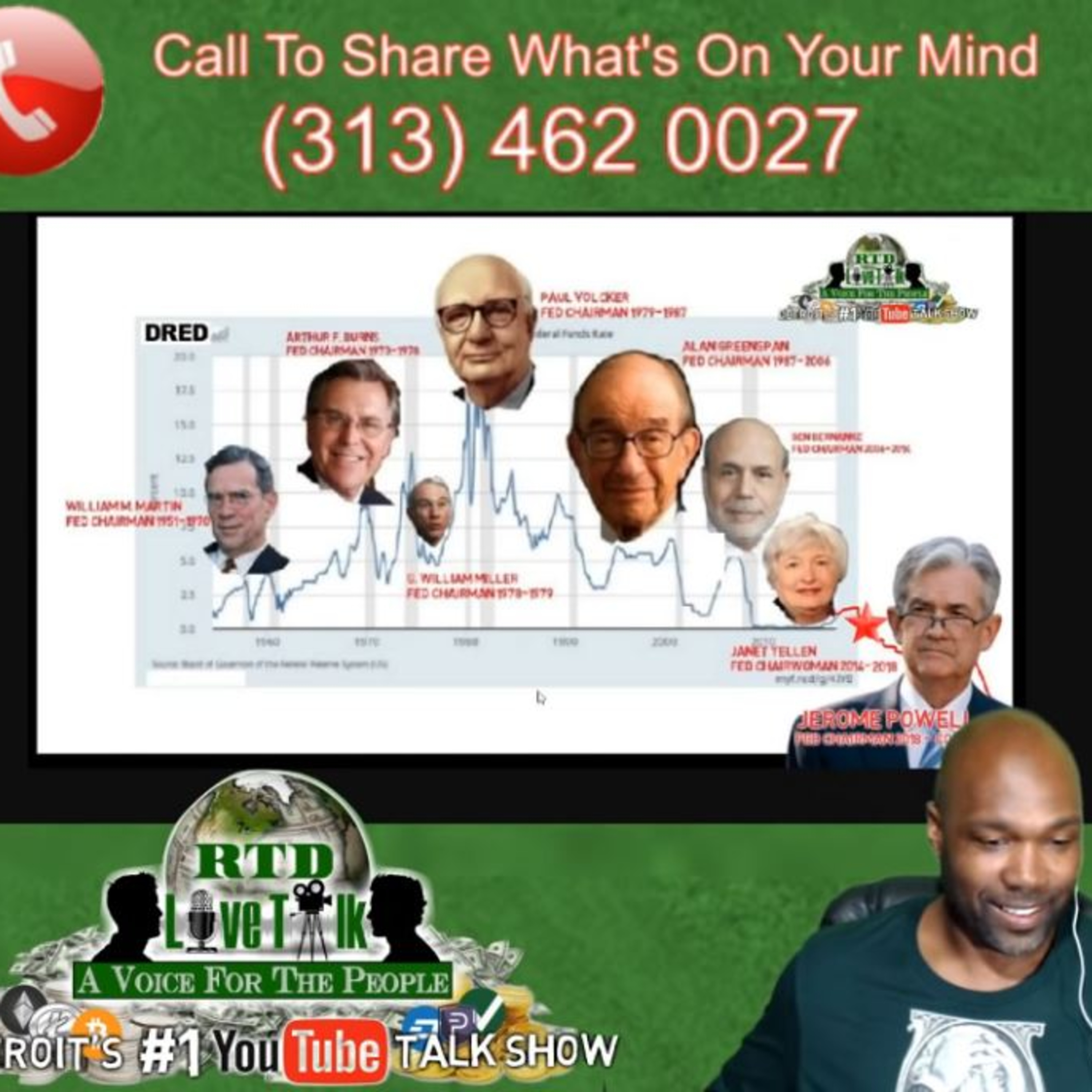 "Will Jerome Powell Be The Last Fed Chairman?" - RTD Live Talk w/ Mike episode artwork