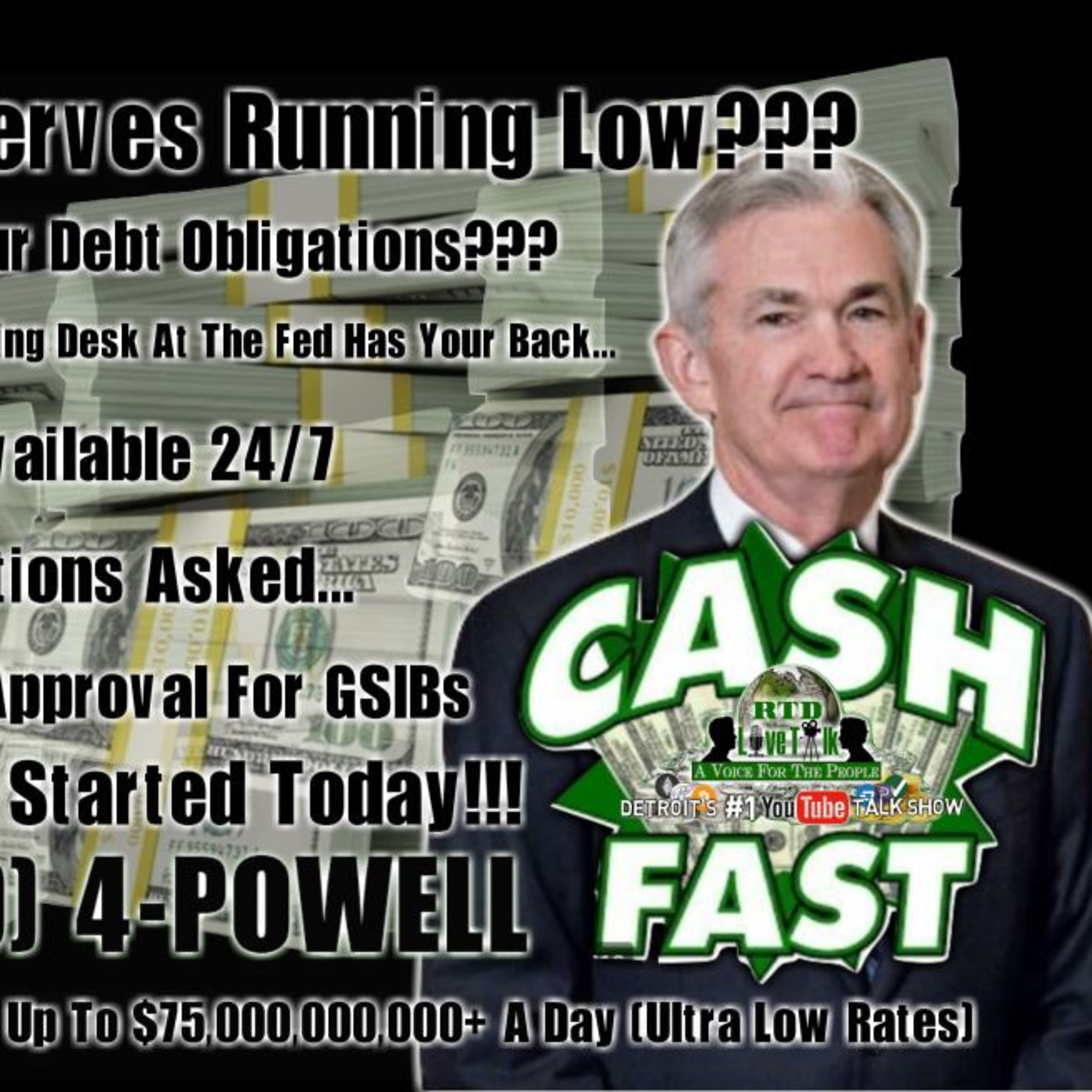 Federal Reserve 'Fast Cash' Lending Is Permanently Open (No Need To Repay) episode artwork