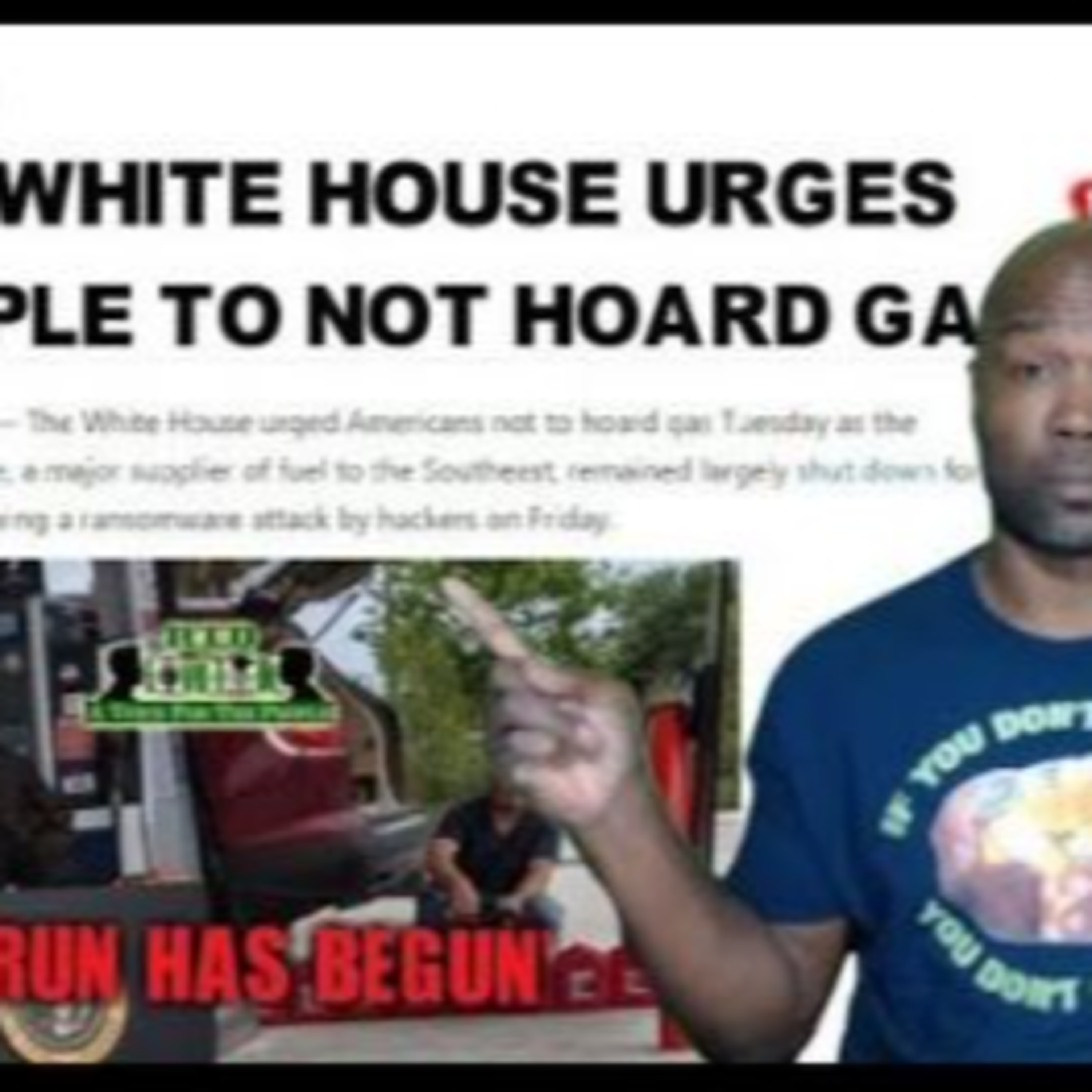 'Gas Run Has Begun' - White House Urges Americans To Not Hoard Gas (Let's Talk...)
