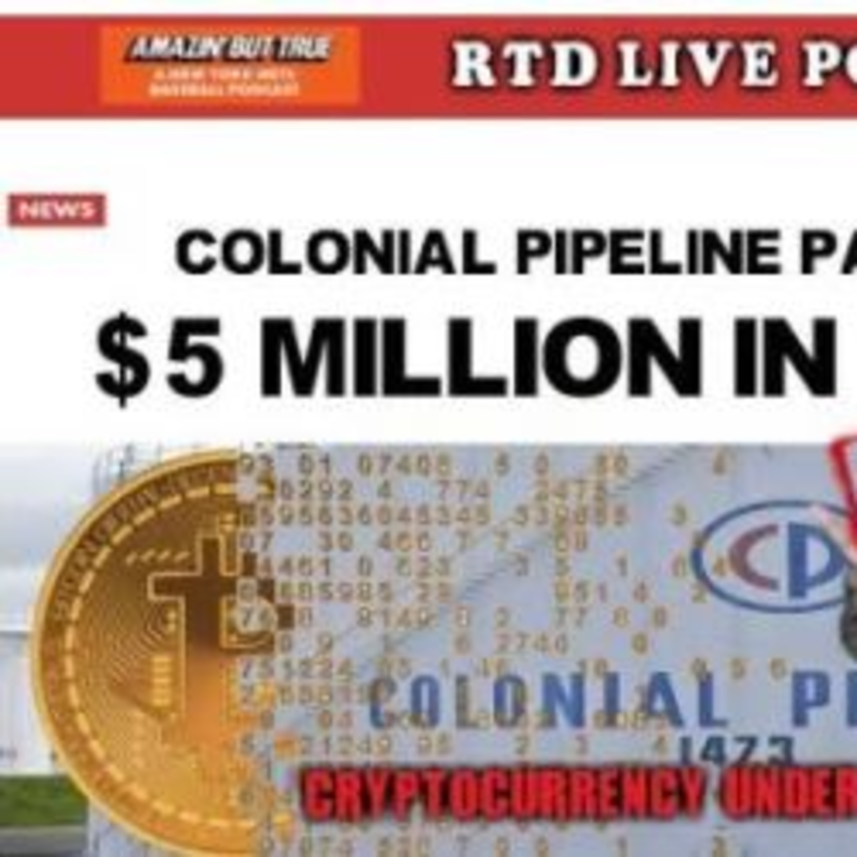 Gov't Cryptocurrency Set Up! Alleged Pipeline Attack Ransom Paid In Bitcoin (Let's Talk...)