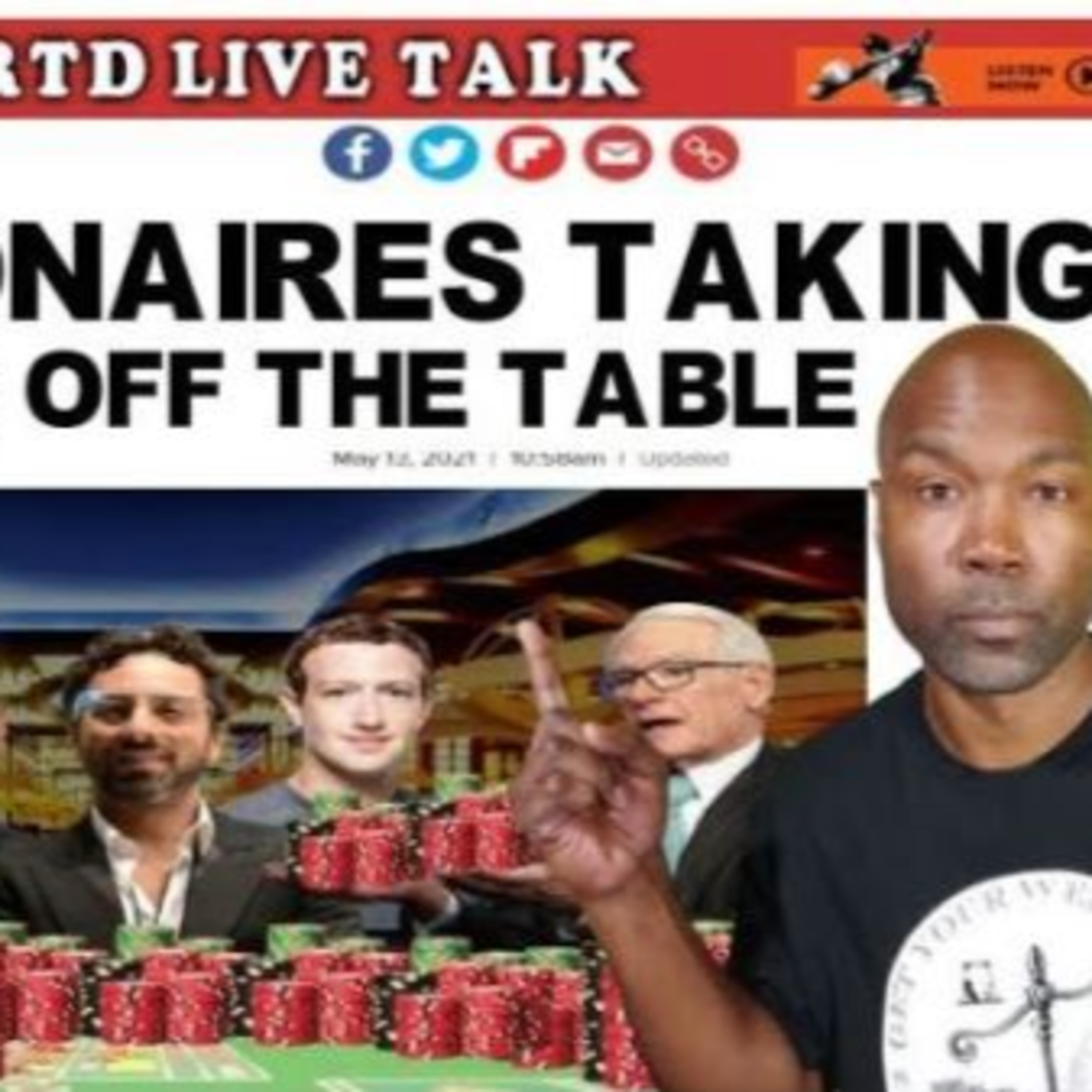 Billionaires Taking Some Chips Off The Table | Wall Street Casino Getting Shaky (Let's Talk...) episode artwork