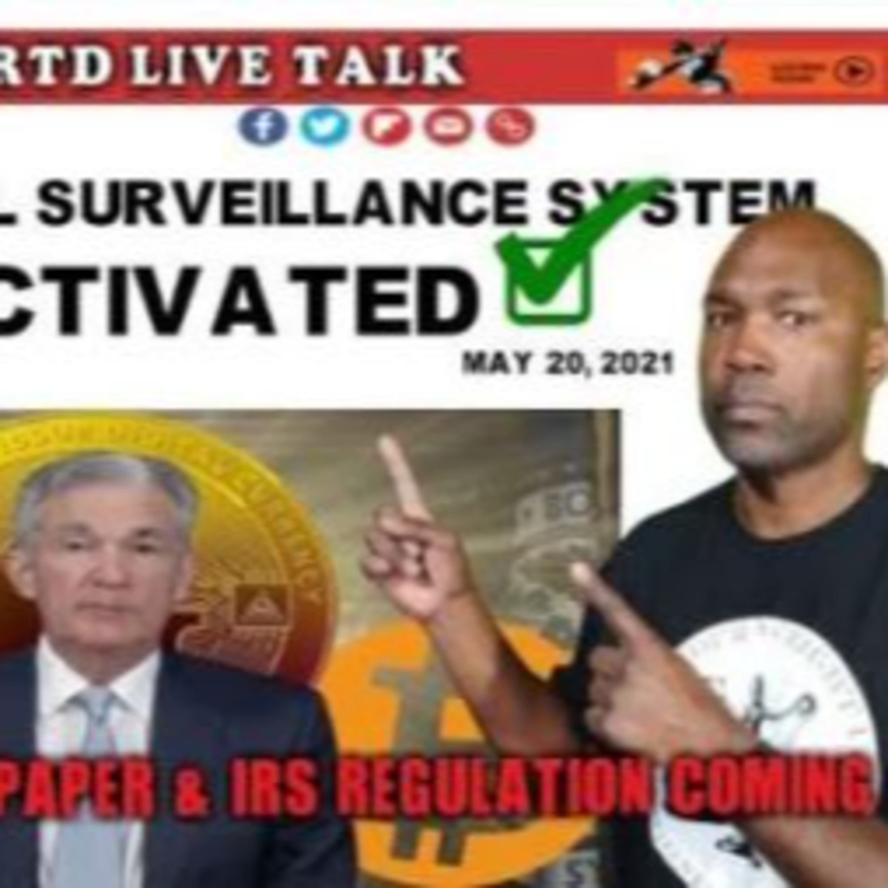 Financial Surveillance System Activated - Crypto Regulation & CBDC Paper Coming (Let's Talk..) episode artwork