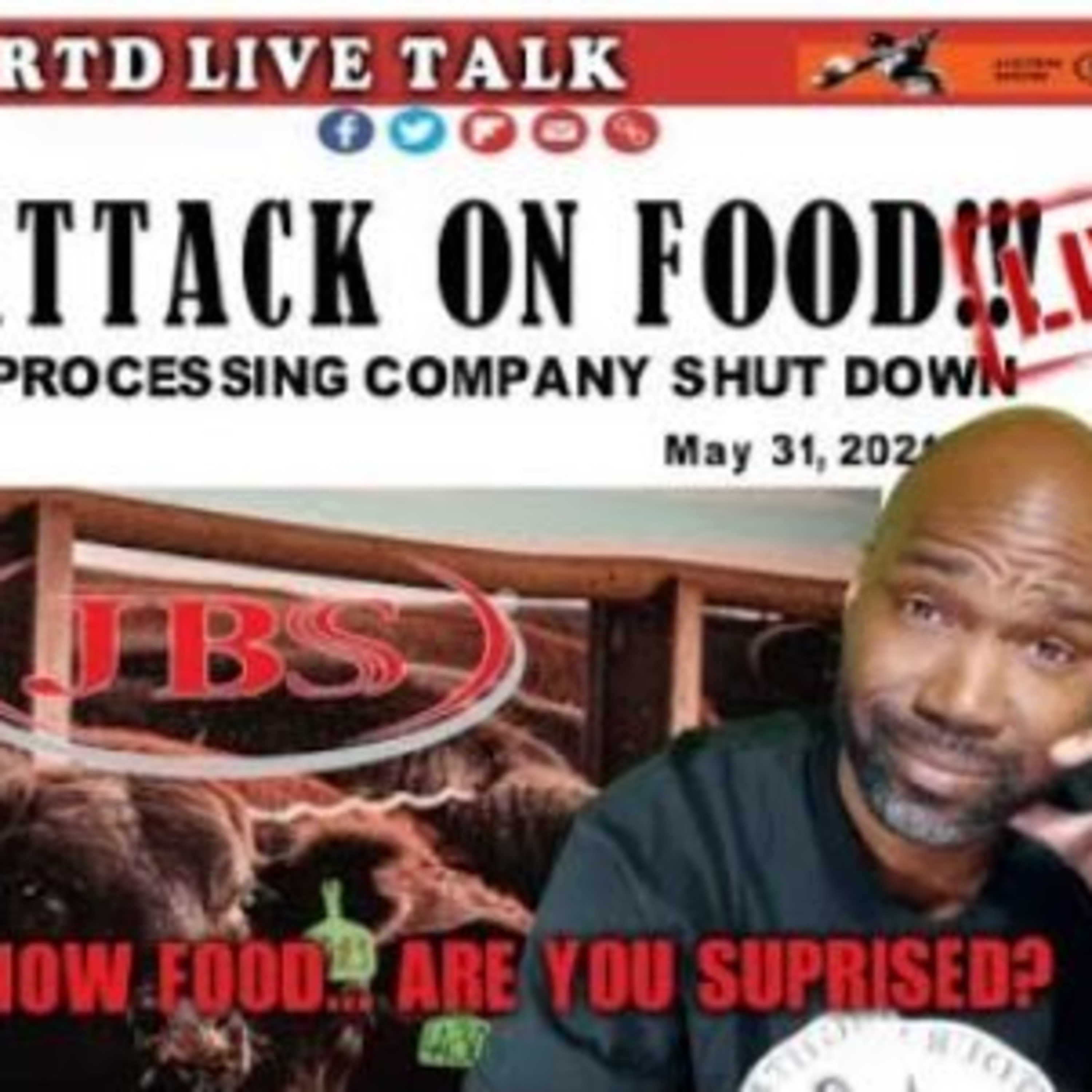 Cyber Attack On Food!!! First Gas Pipeline & Now Food - Get Ready For A Pricey Summer episode artwork