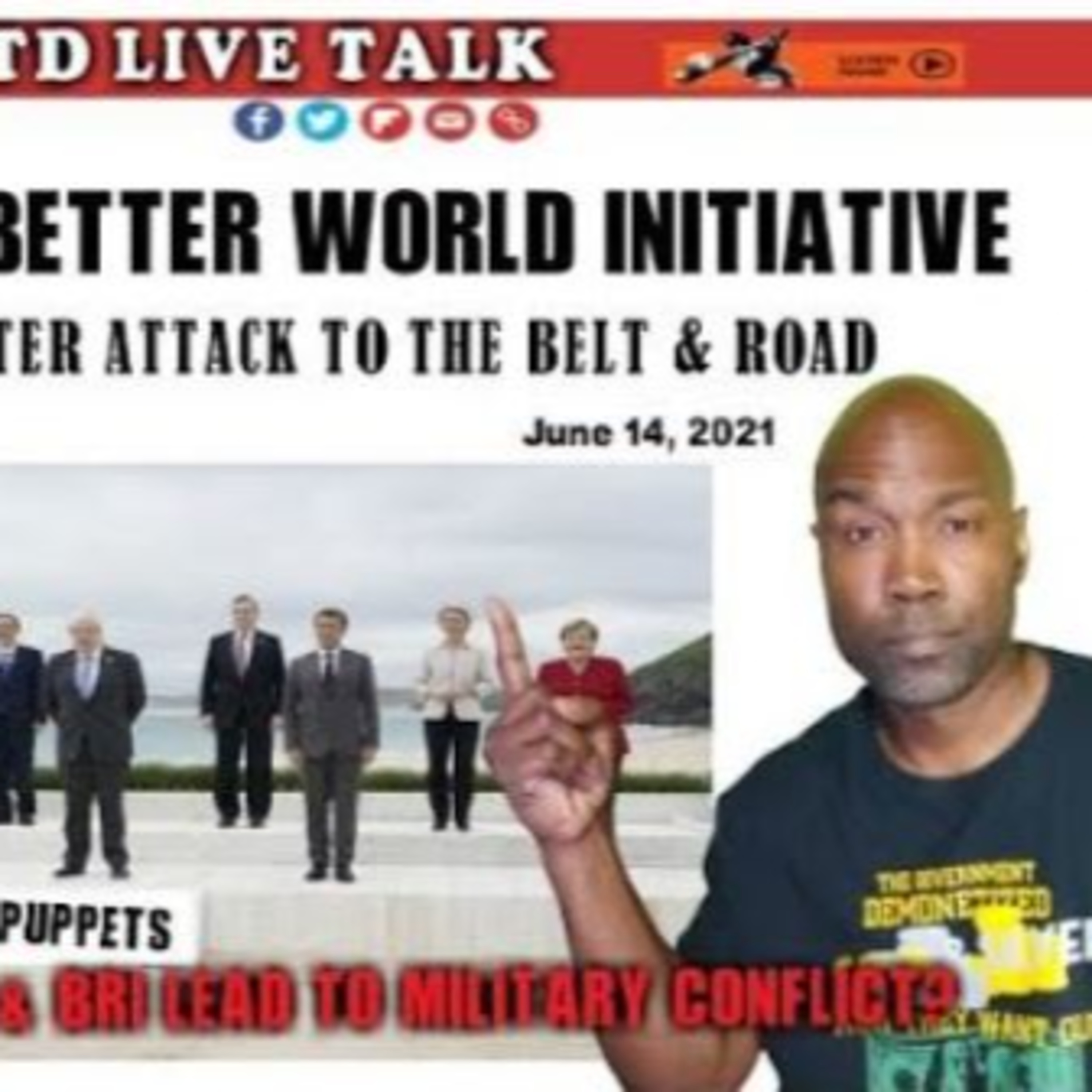 Globalist Counter Belt & Road Initiative - Will This Lead To Military Conflict? (Let's Talk...) episode artwork