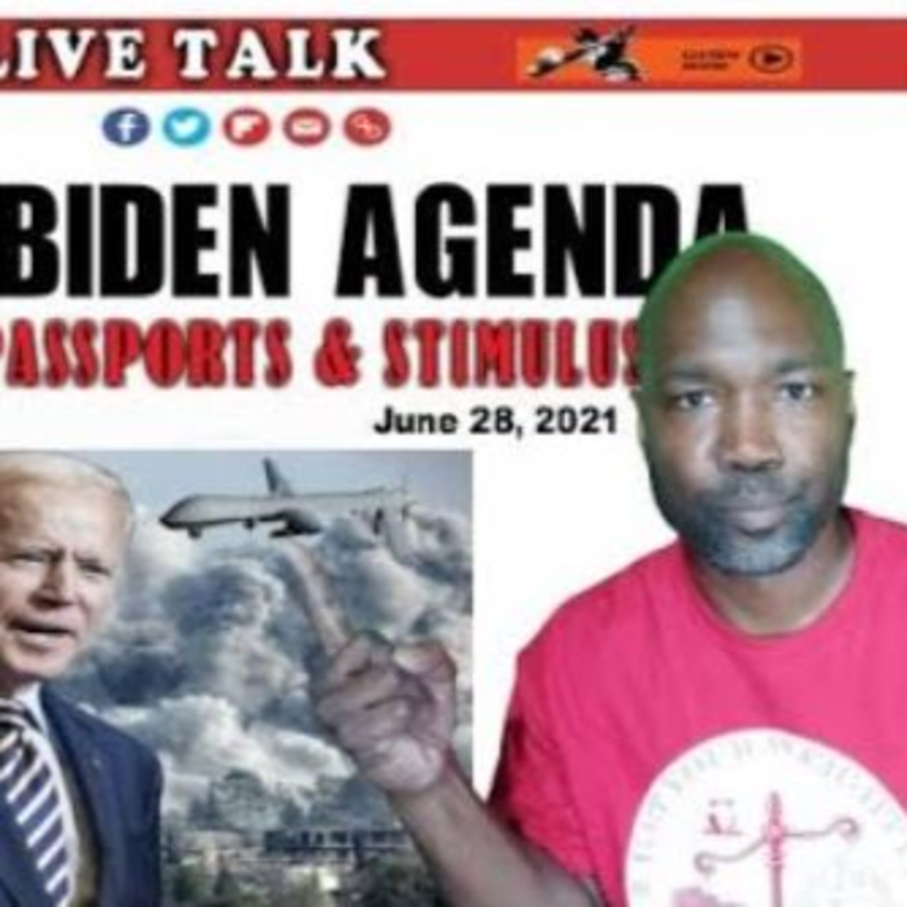 Biden Agenda: War, Health Passports & the America's Back Tour (Let's Talk...) episode artwork