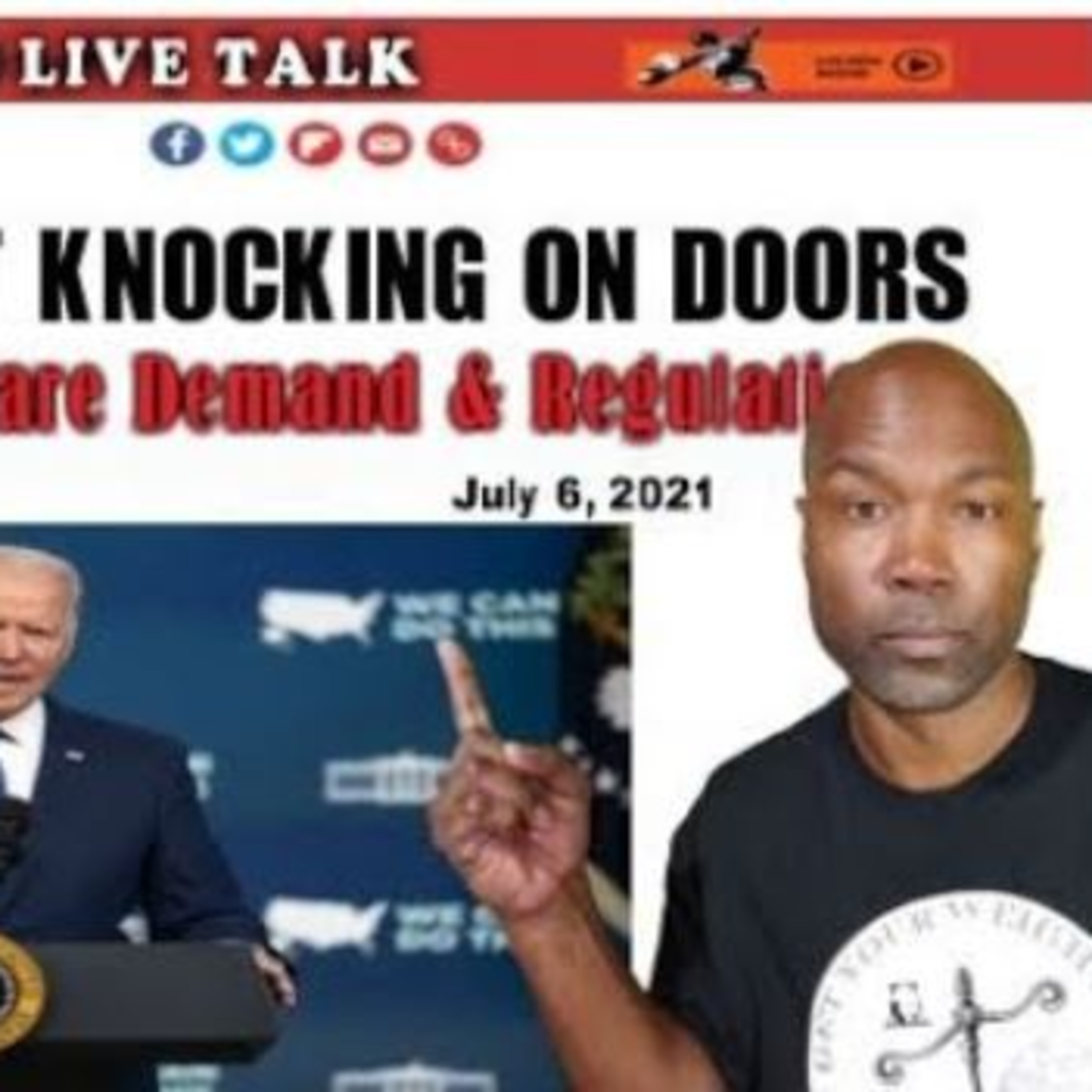 Biden Door Knocking & More Cyber Attacks For Bitcoin Distraction (Let's Talk...)