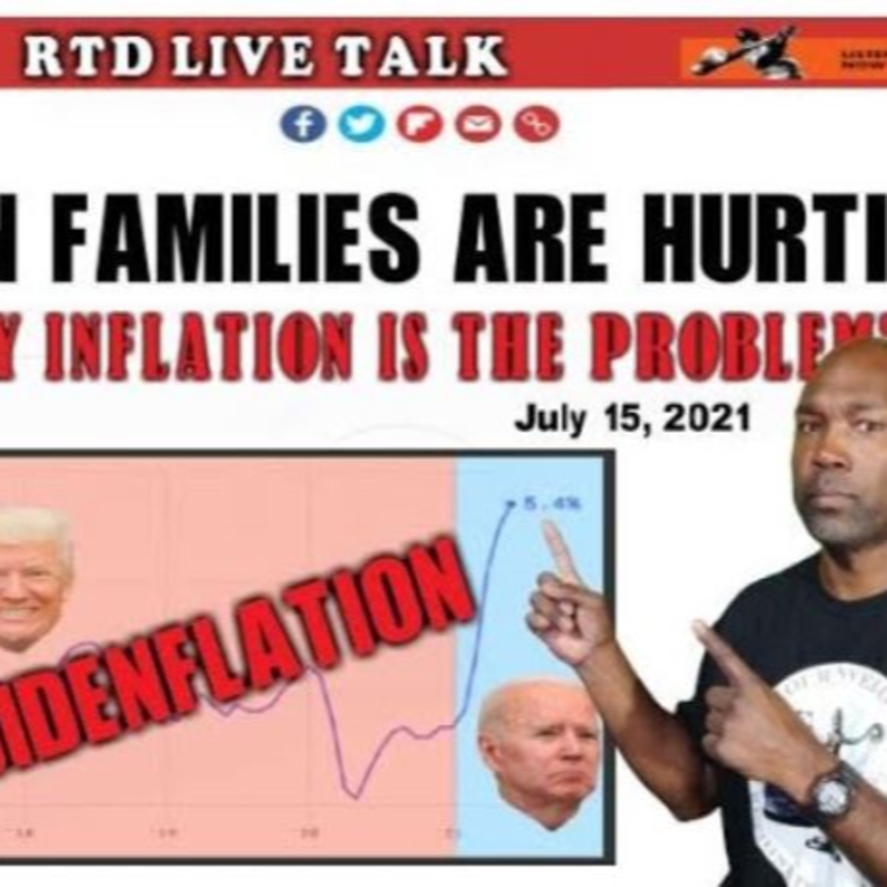 All Eyes On INFLATION For The Rest of 2021 | Today #Bidenflation & #BidenBucks Is Trending (WHY?) episode artwork