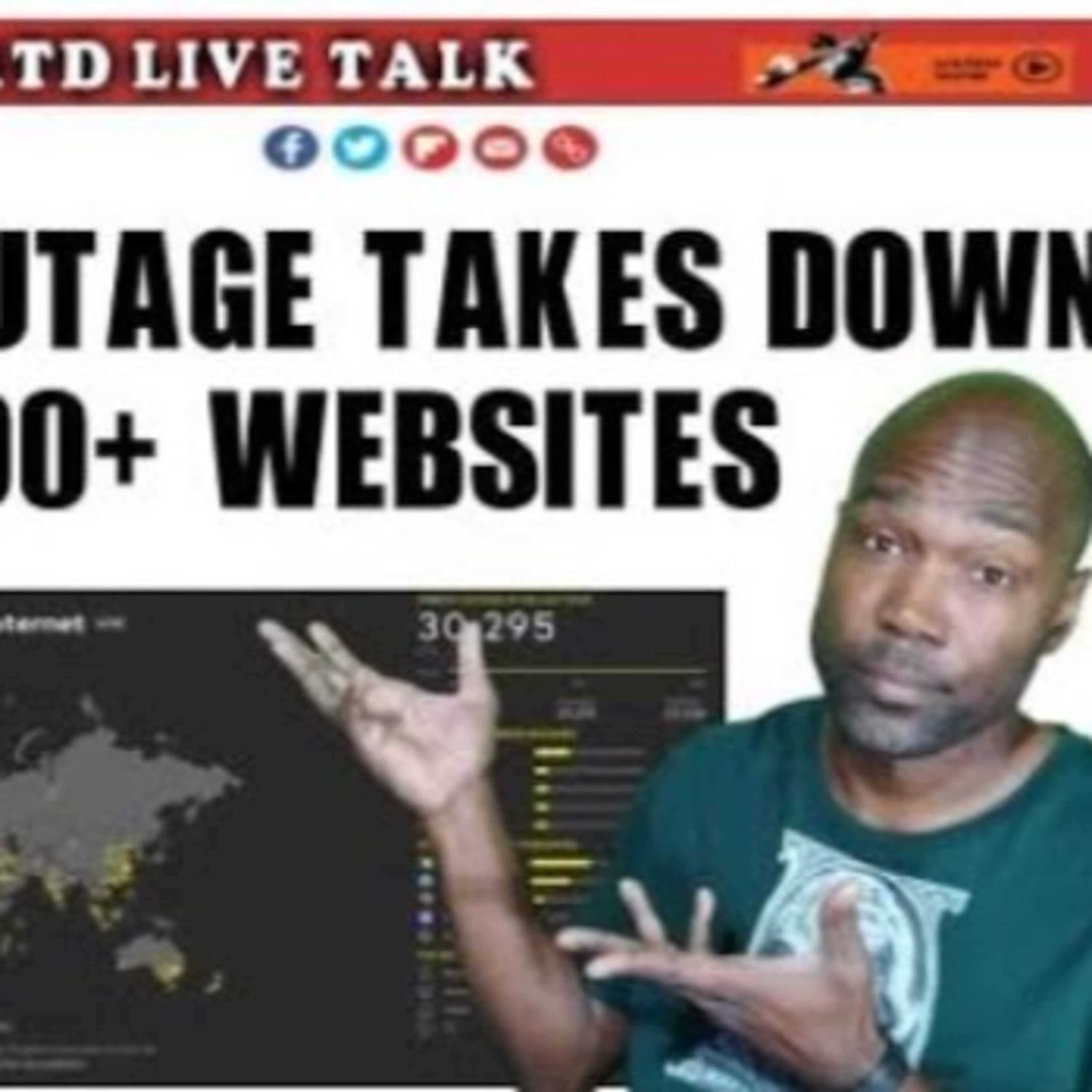 (Cyber Pandemic Test Run?) Millions Denied Access To Websites Around The World (Let's Talk...)