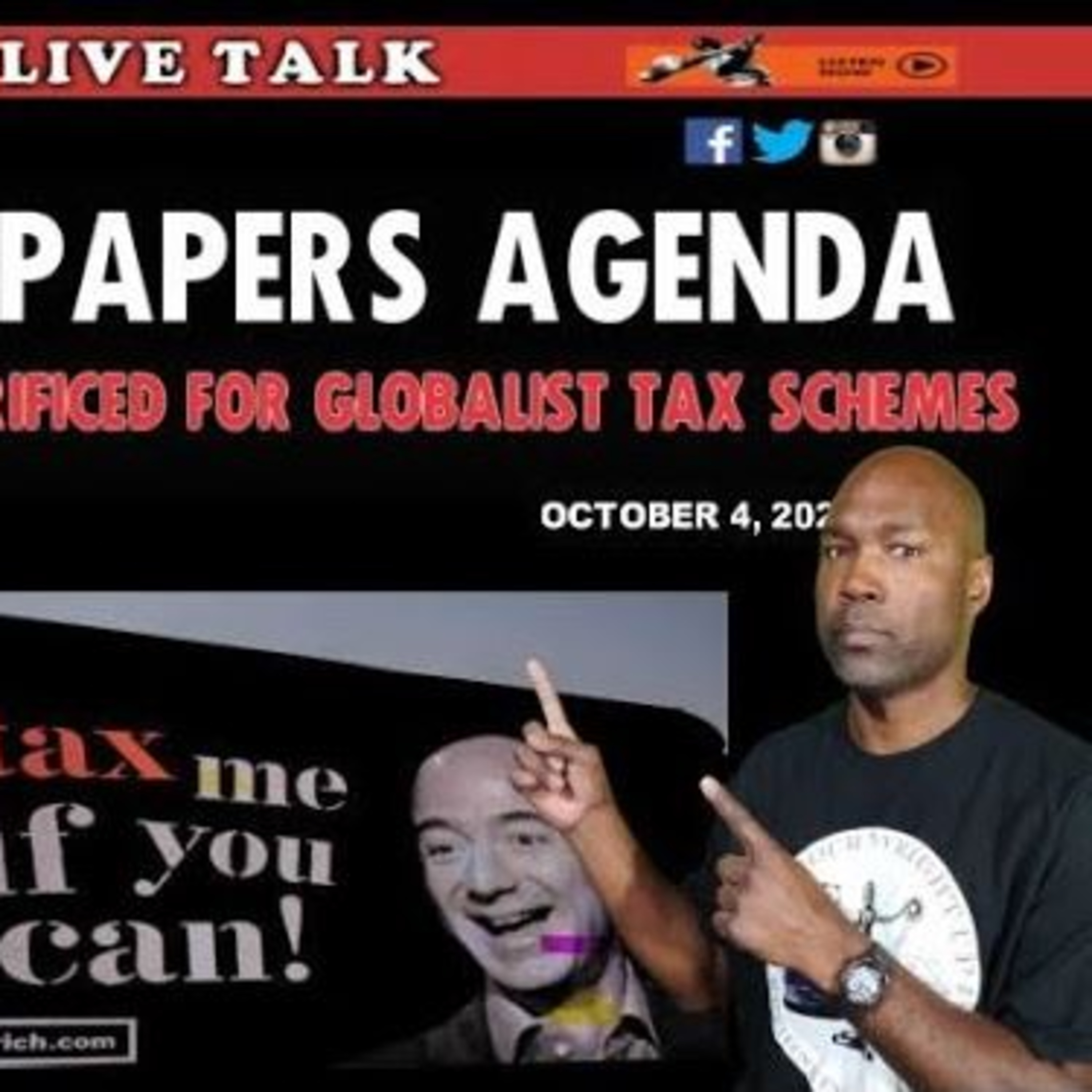 Pandora Papers To Push Globalist's Tax Agenda | The People's Talk Show