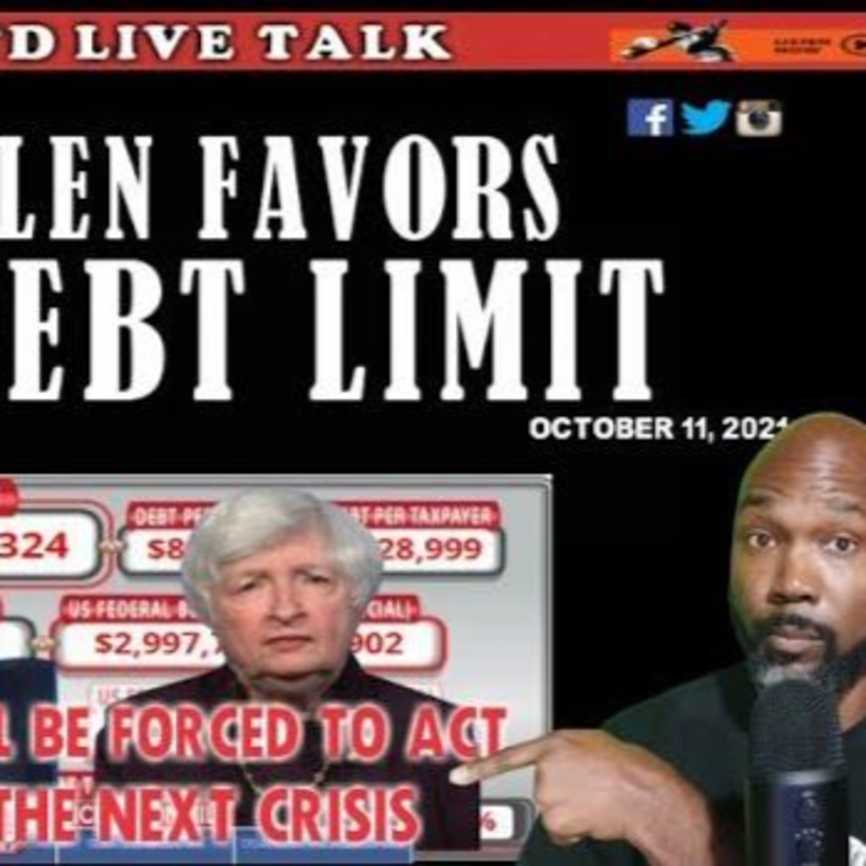 Accelerated Currency Debasement Around The Corner | No Debt Ceiling Next | The People's Talk Show episode artwork