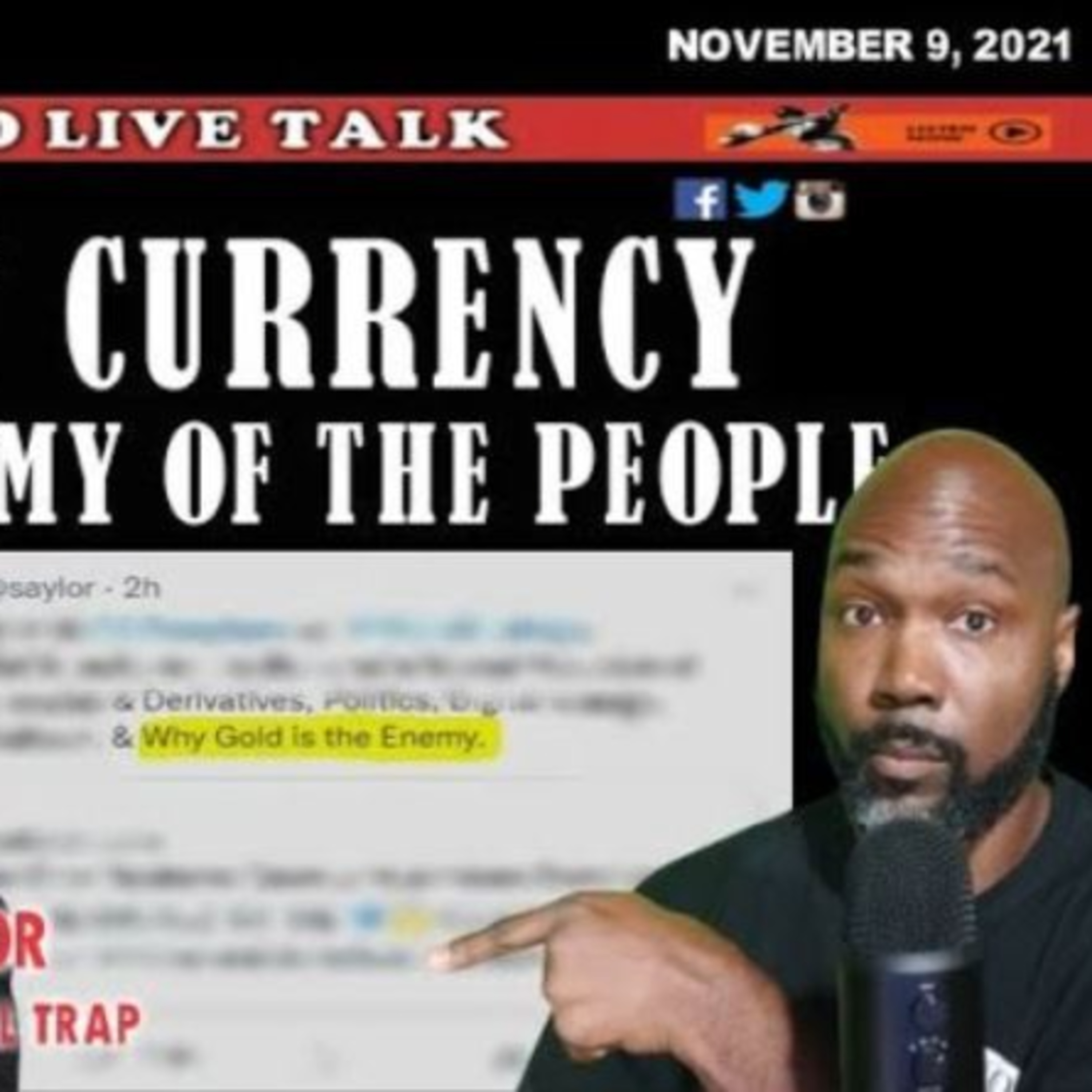 The Enemy Is Fiat Currency, Not Gold | Michael Saylor's War On Gold | The People's Talk Show episode artwork