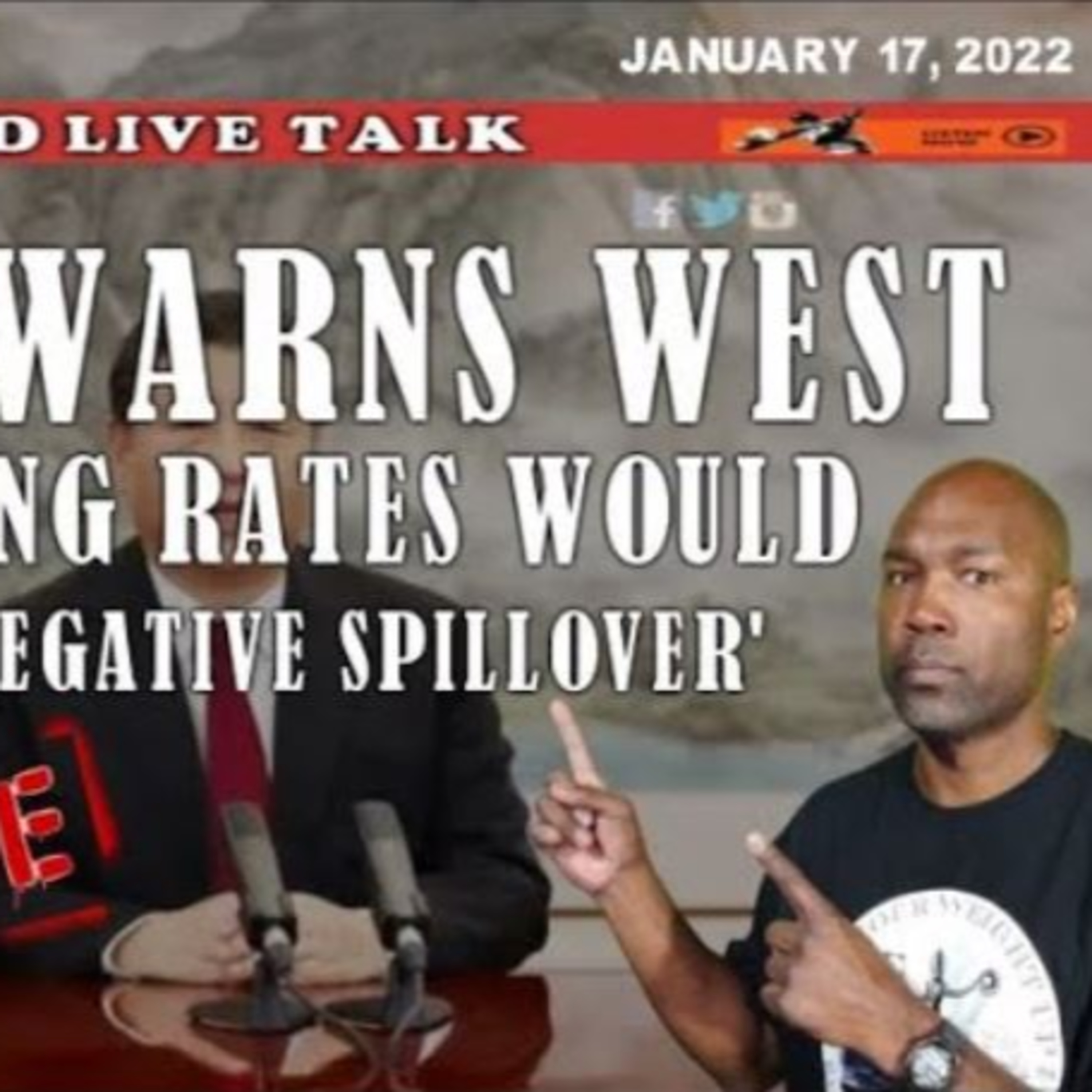 China Warns West: Raising Rates Is Like "Slamming On The Brakes" | The People's Talk Show episode artwork