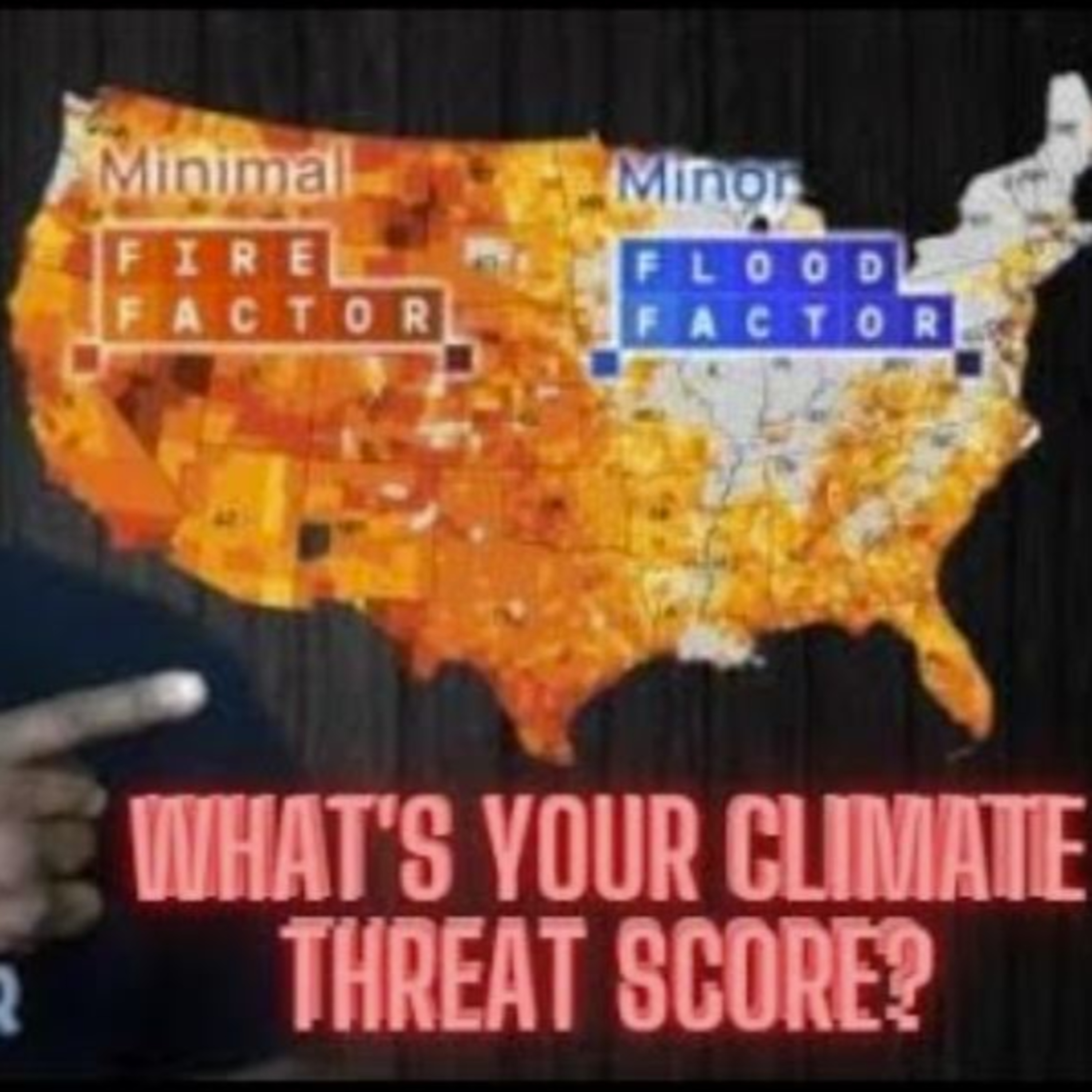(DANGER Alert!) Every Home in America Now Has a Climate Threat Score episode artwork