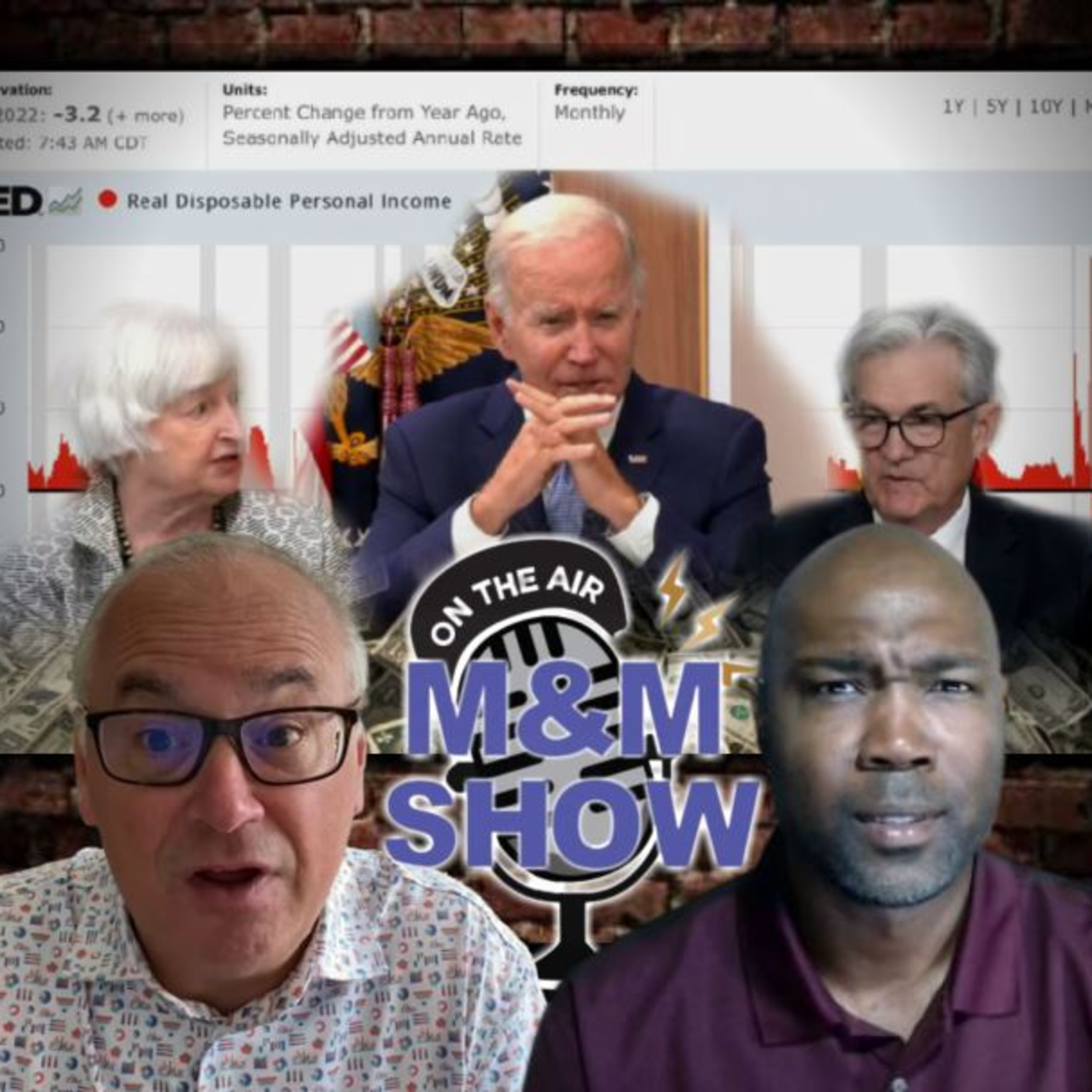 Phony Market Surge To Cover Up Recessionary Data - The Mike & Mario Show episode artwork