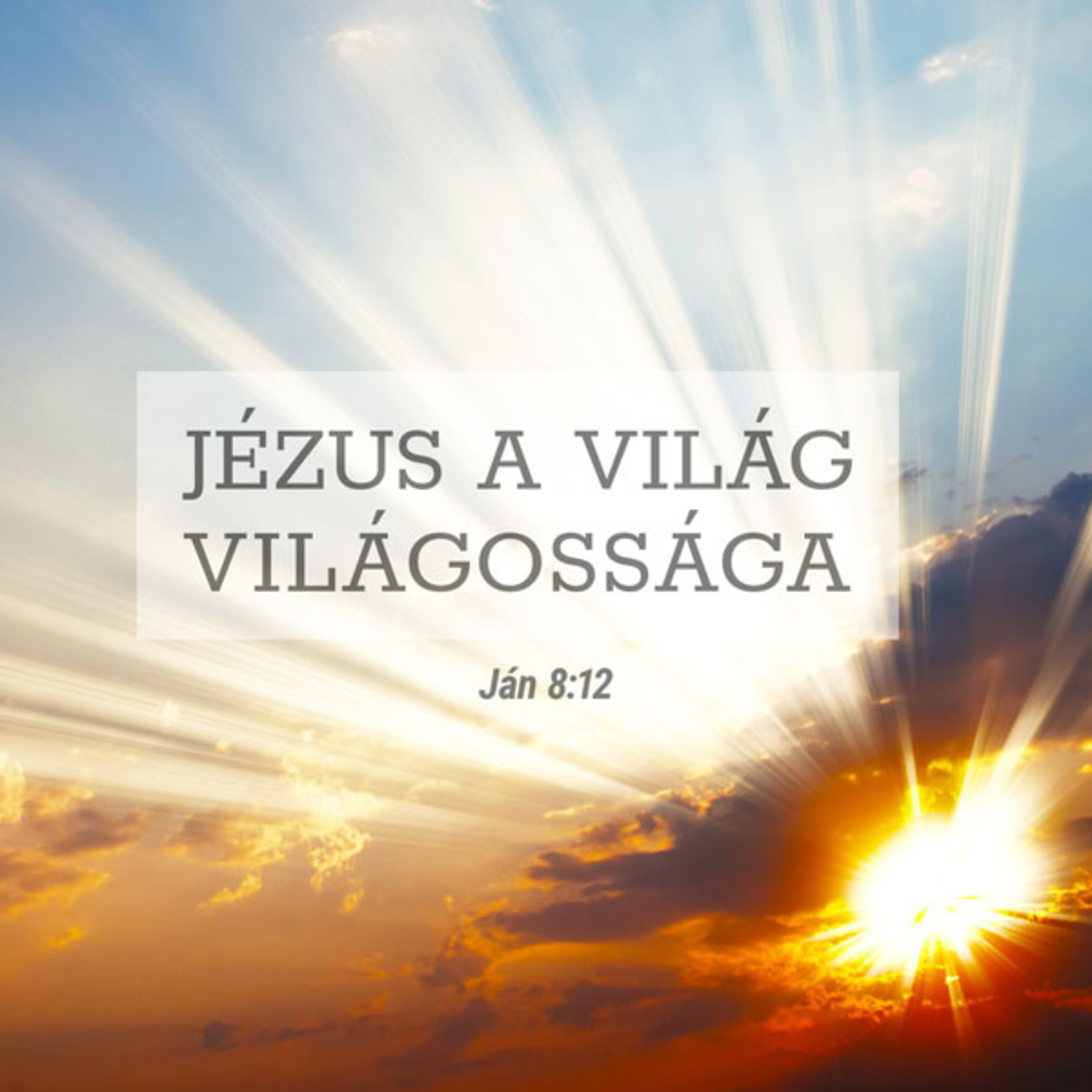 Kübler János - János 8:12