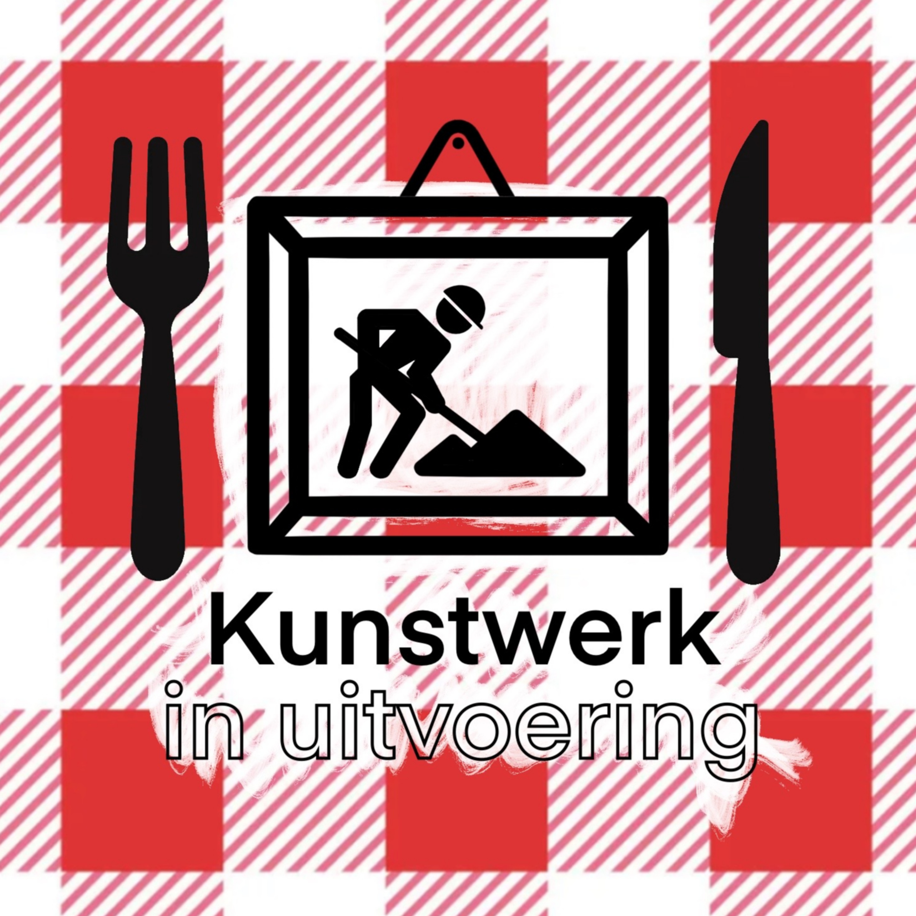 Kunstwerk in uitvoering