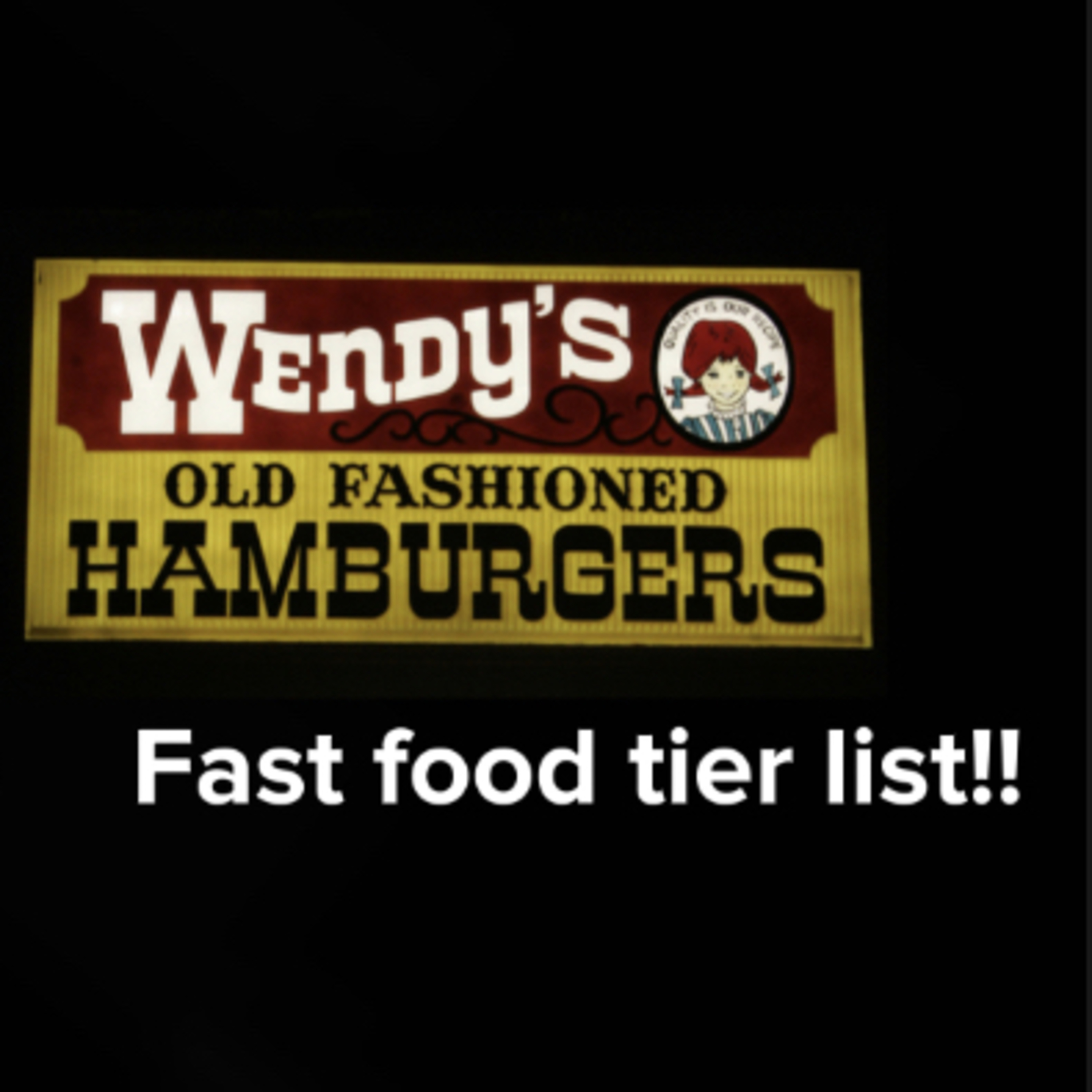 Fast food tier list !!  episode artwork