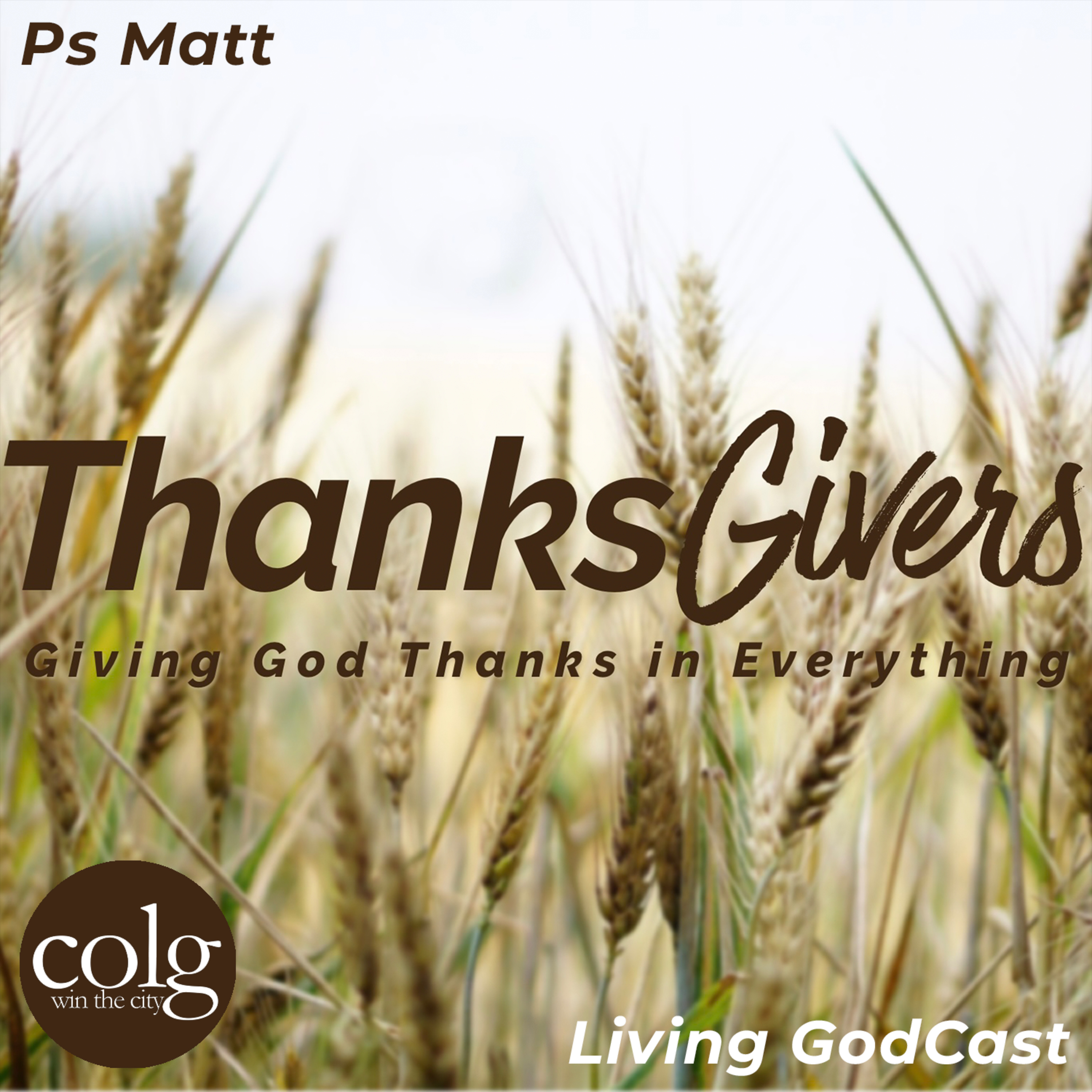 Thanks Givers (Part 2) - 11/11/2020 episode artwork
