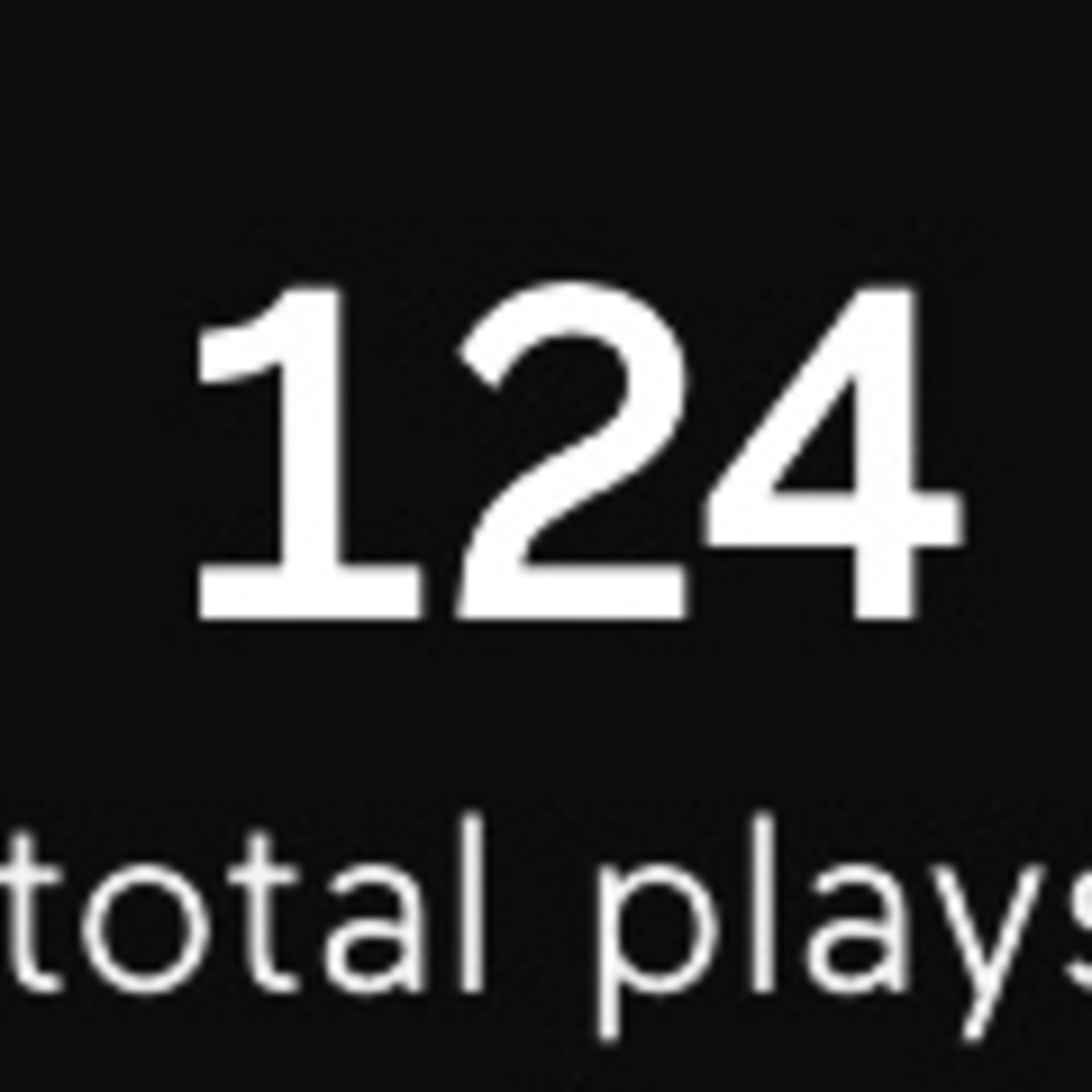 124 plays?? episode artwork
