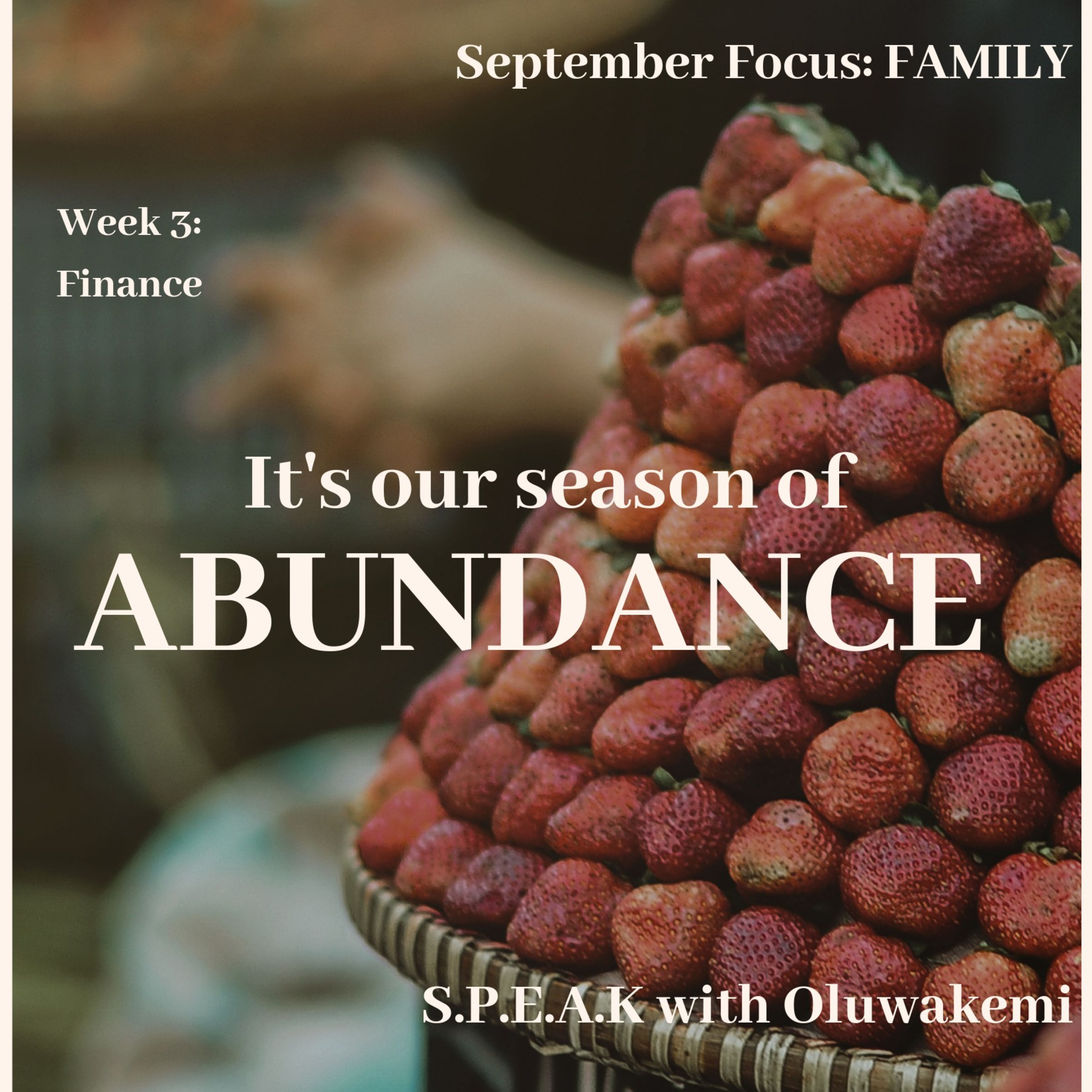 S.P.E.A.K with Odunayo Oluwakemi
