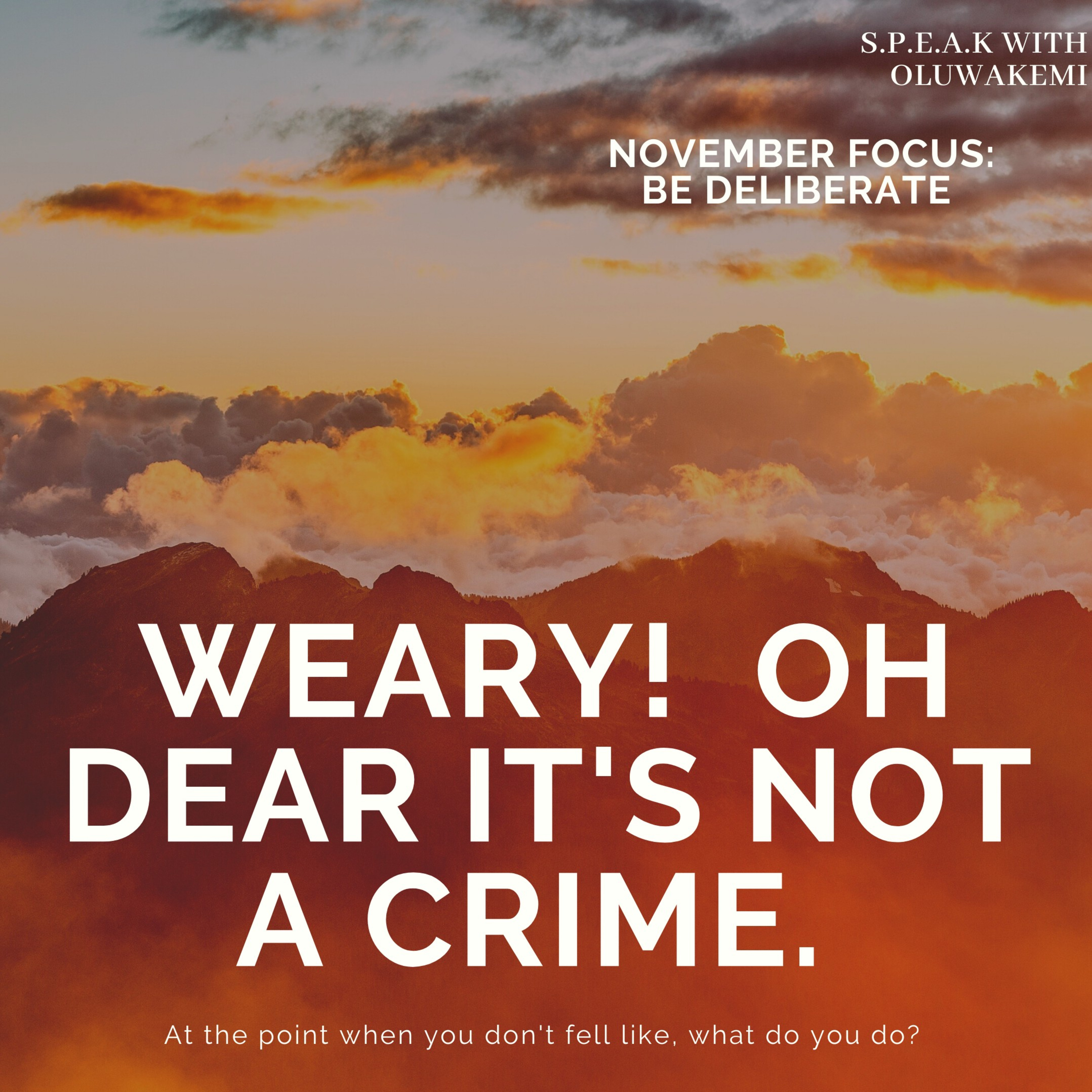 S.P.E.A.K with Odunayo Oluwakemi