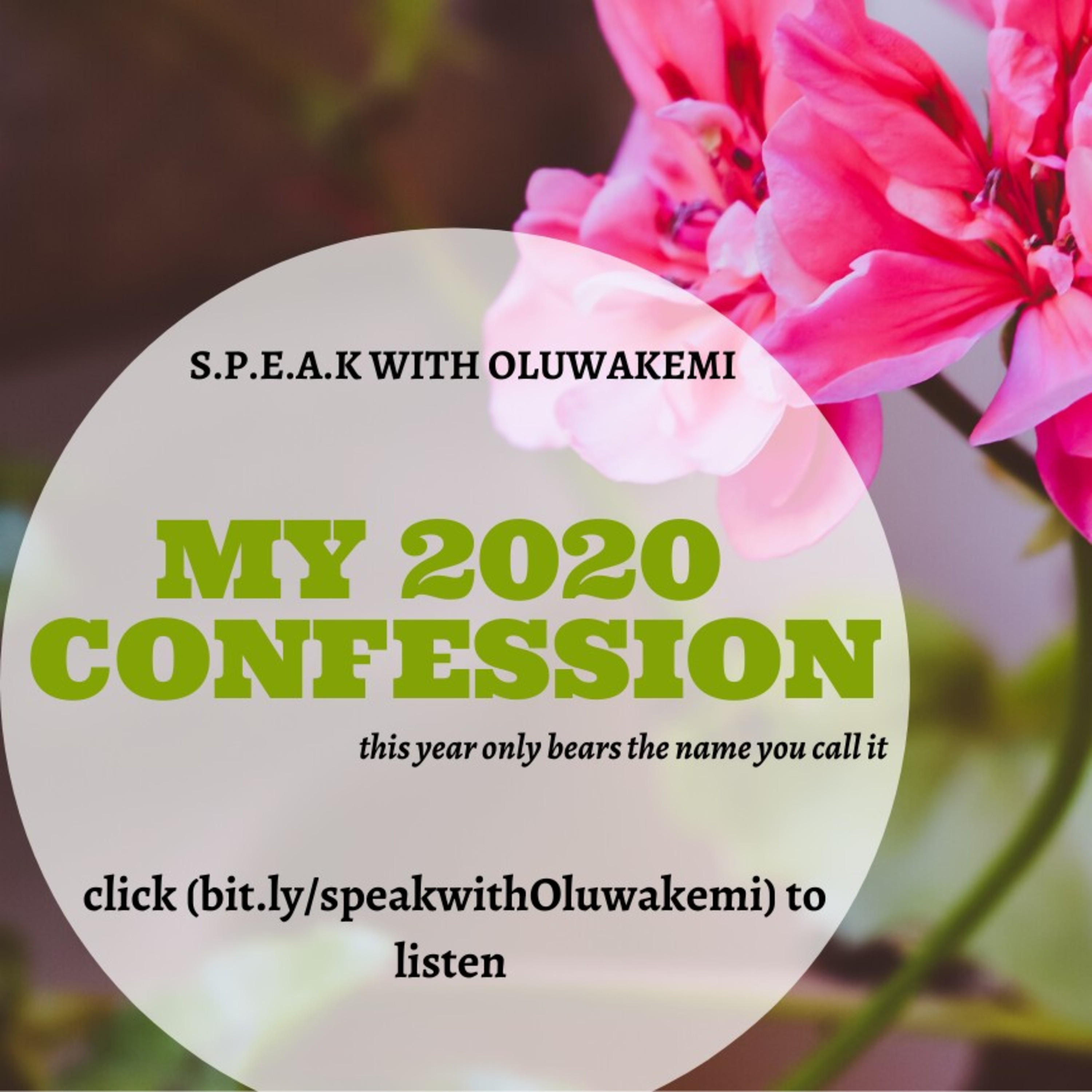 S.P.E.A.K with Odunayo Oluwakemi