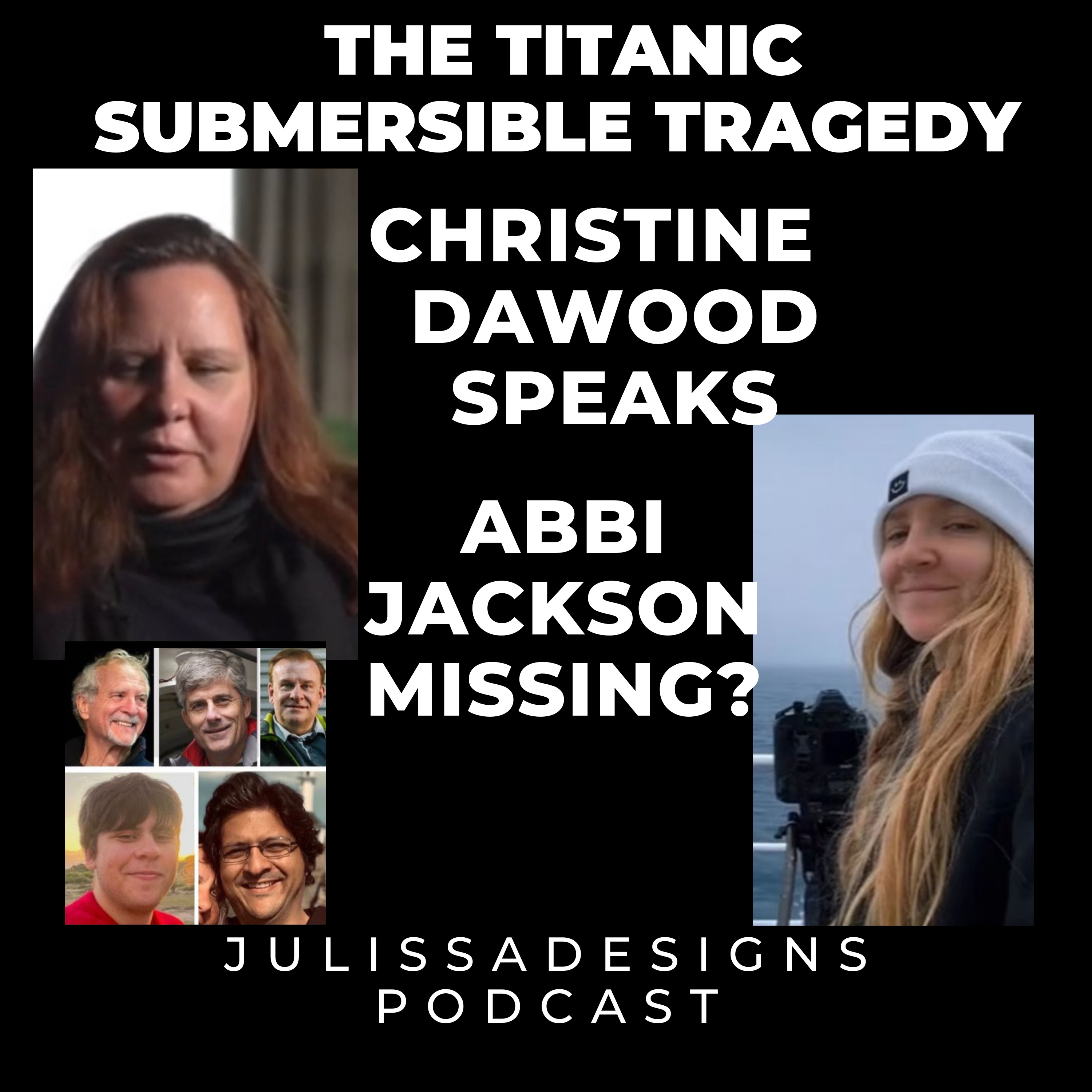 Christine Dawood Podcast , Christine Dawood reveals her son Suleman had taken her place aboard the Titan