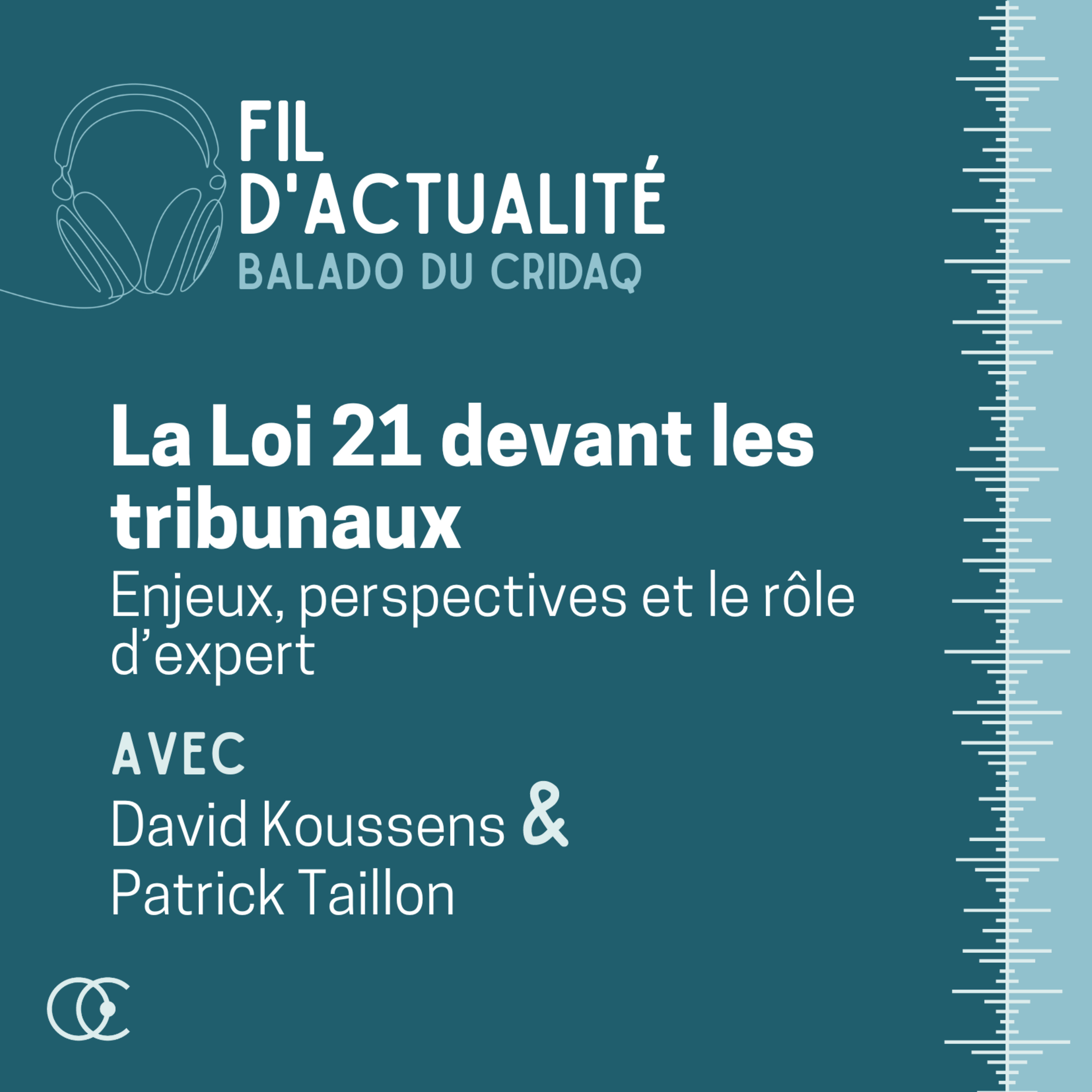 Fil d\'actualité du Balado du CRIDAQ