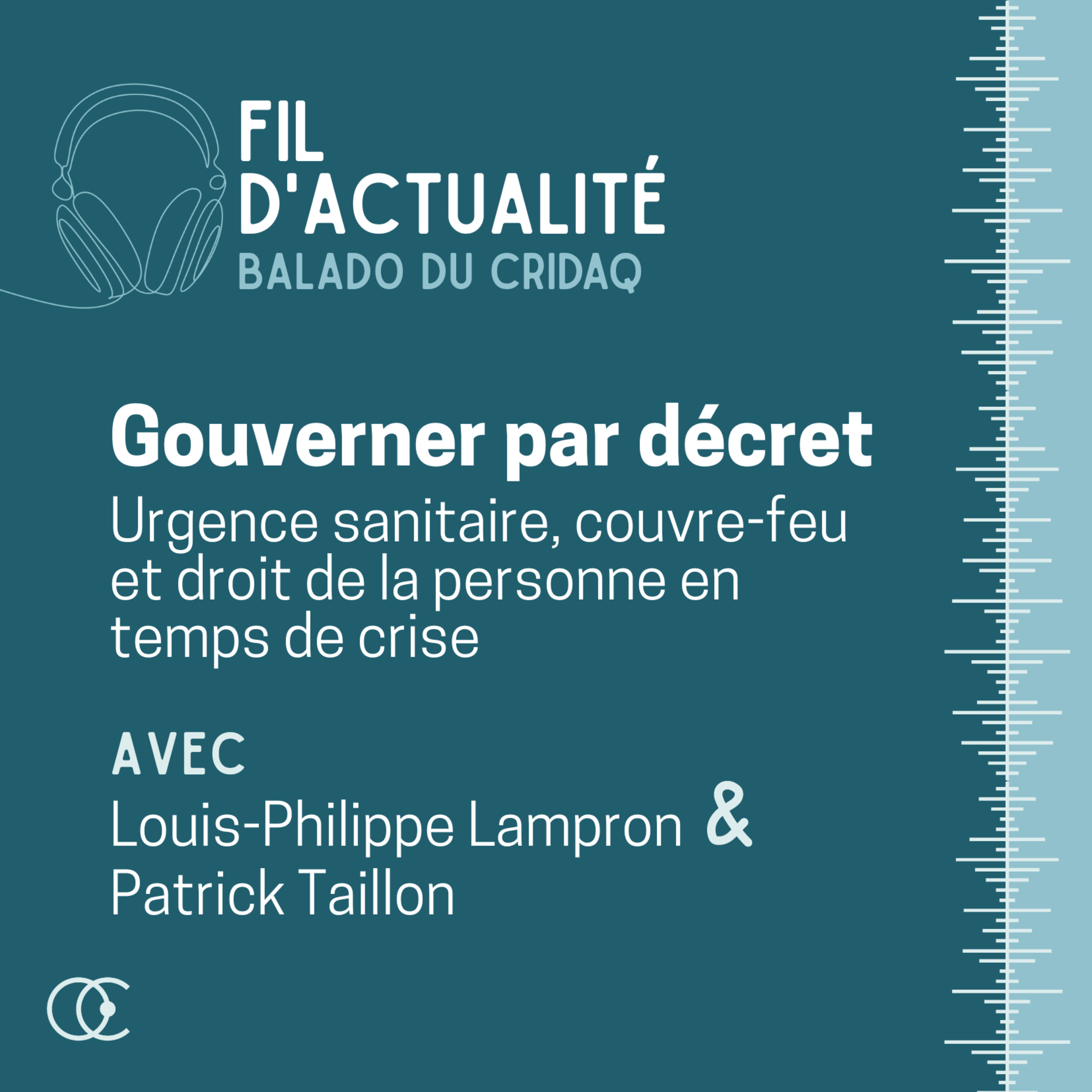 Fil d\'actualité du Balado du CRIDAQ