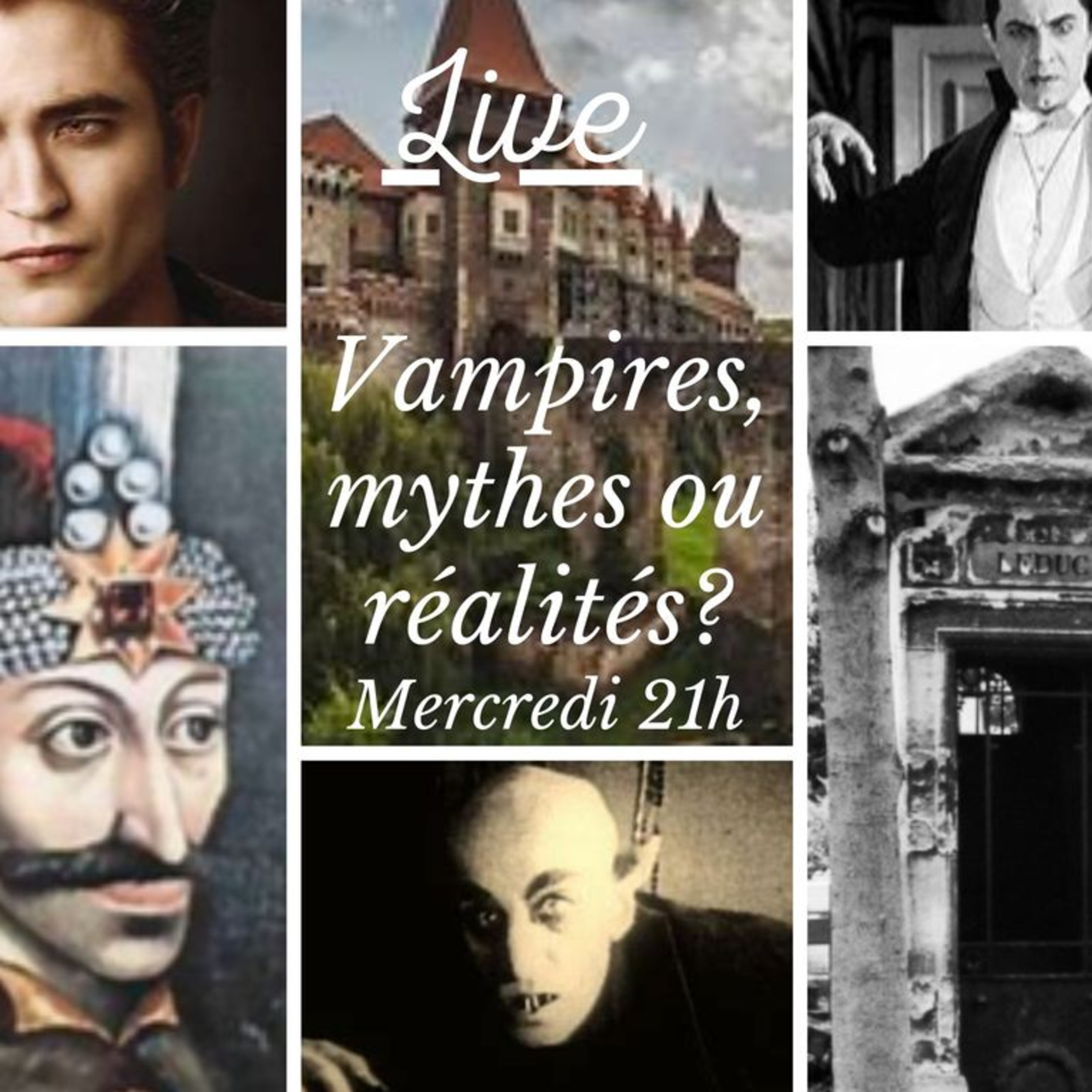 Les Vampires ! Des morts-vivants du tombeau au plateau de cinéma !