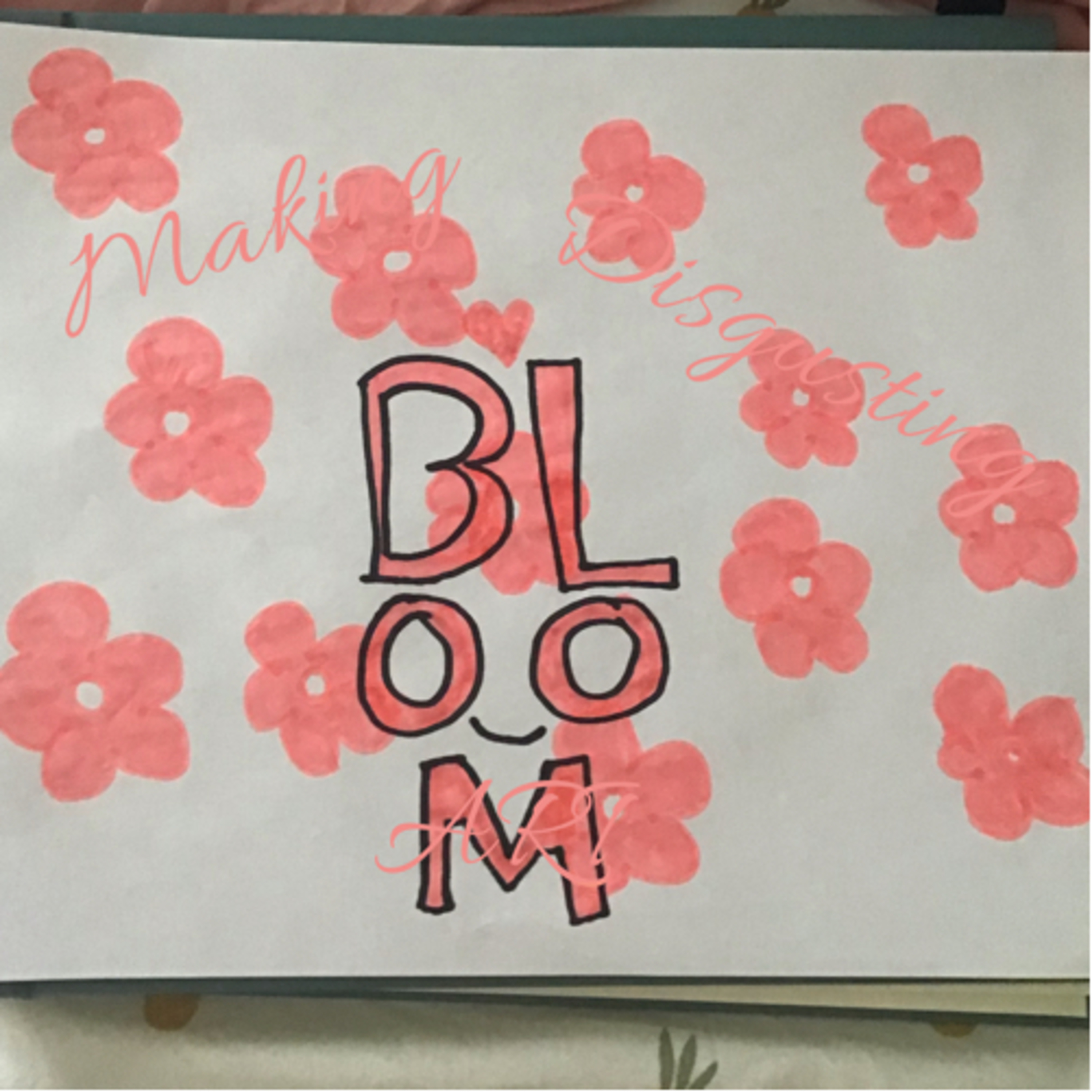 Making Art for my Summer Packet *WAS A FAIL* episode artwork