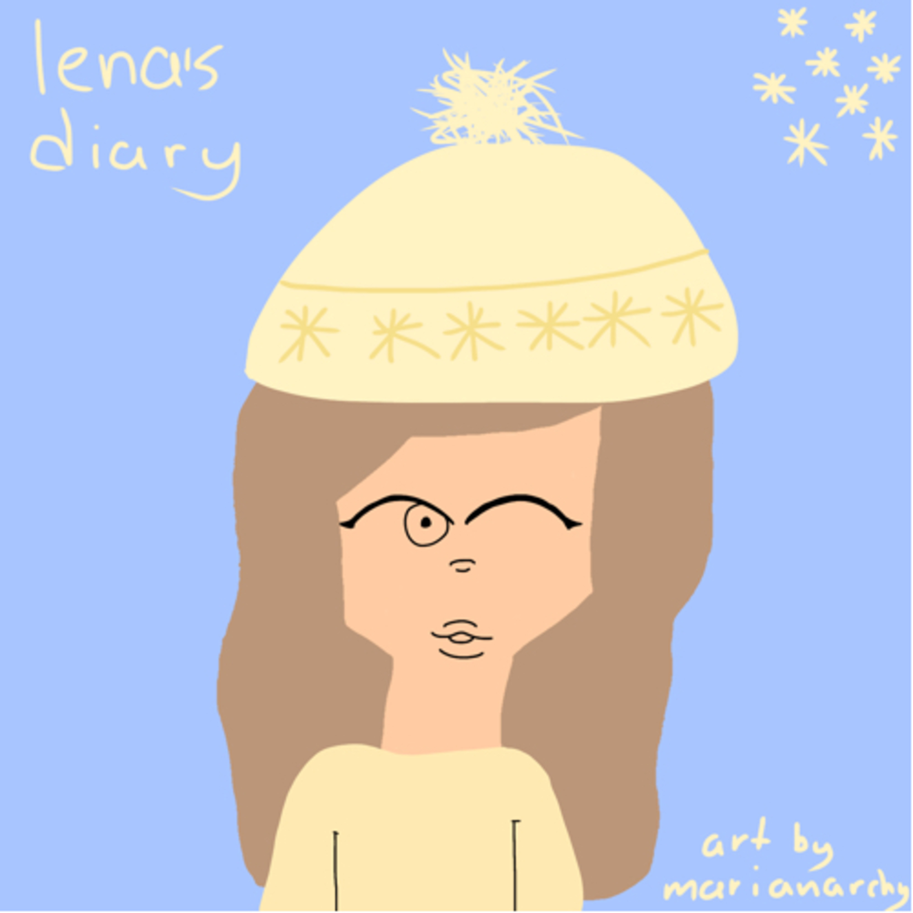 Cover Art for Lena’s Diary (Winter Themed Cover Art Contest Entry) episode artwork