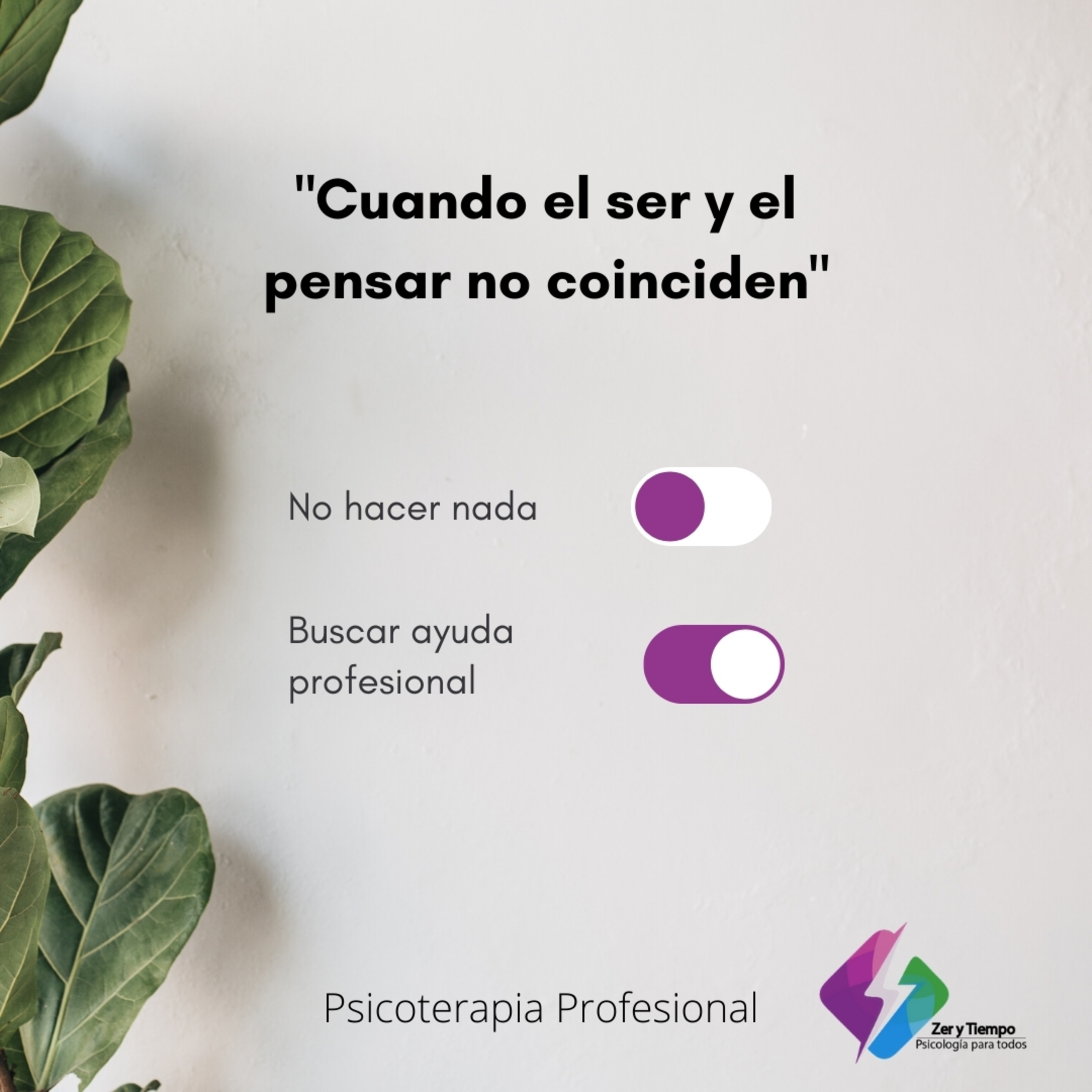 Zer y tiempo Psicología para todos