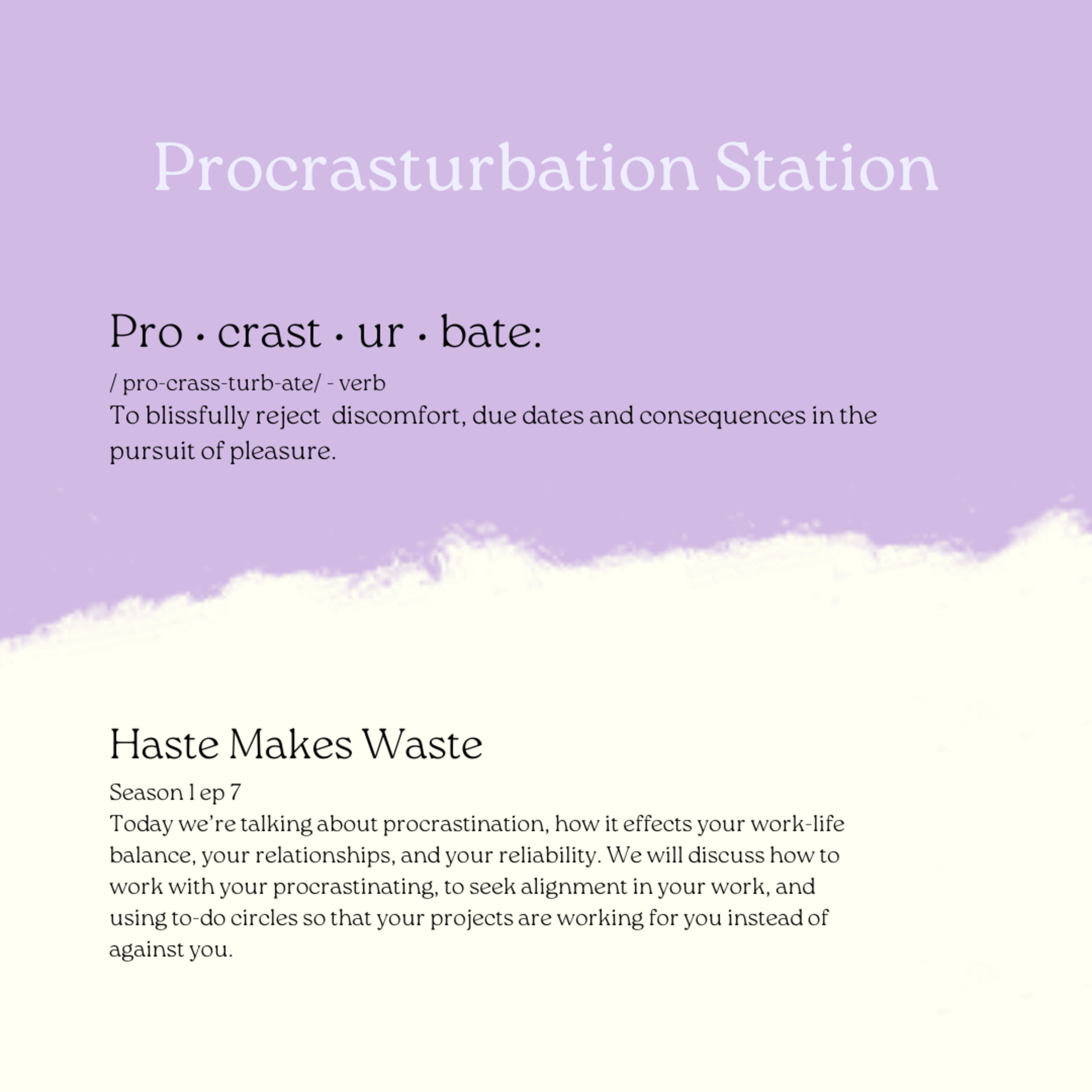 Procrasturbation Station