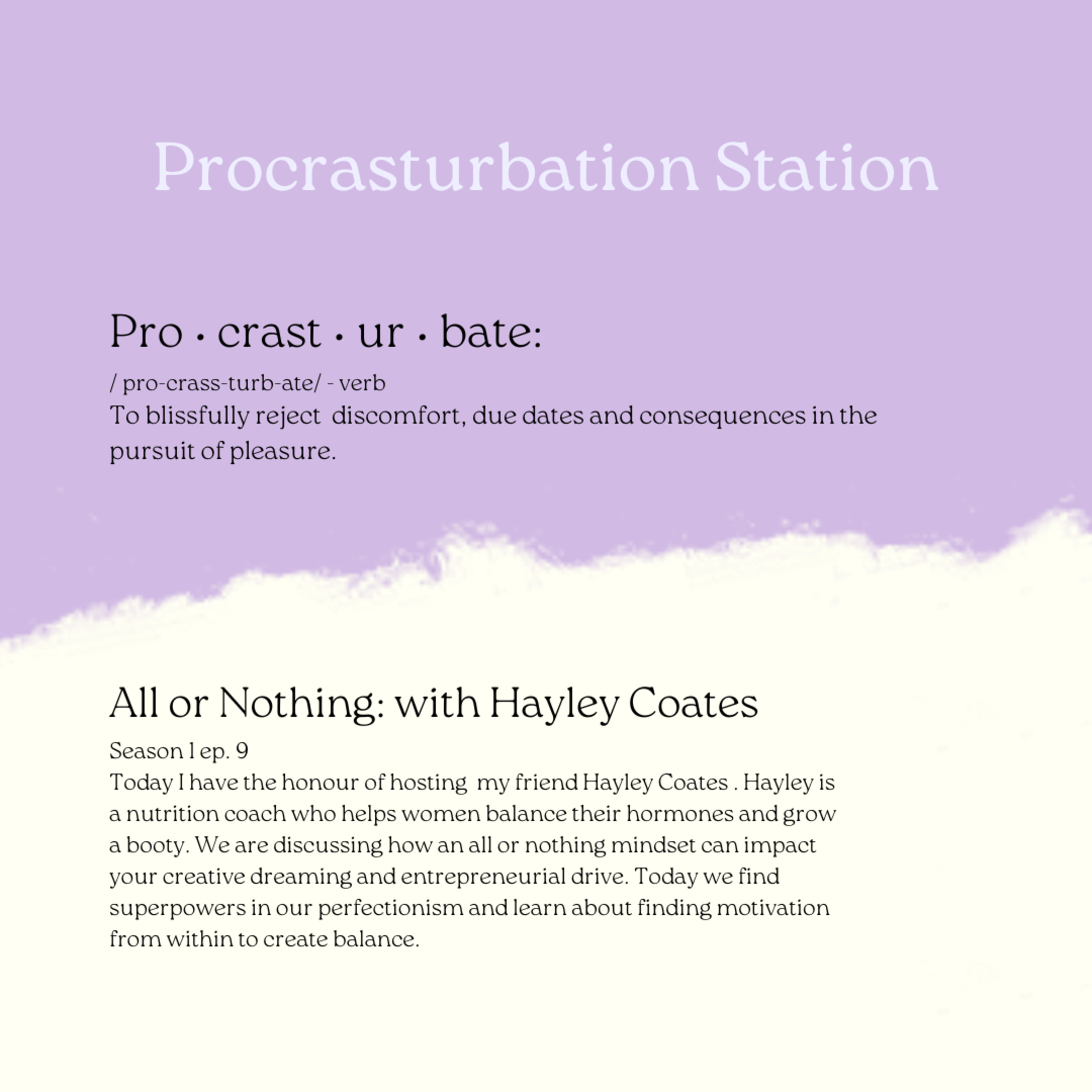 Procrasturbation Station