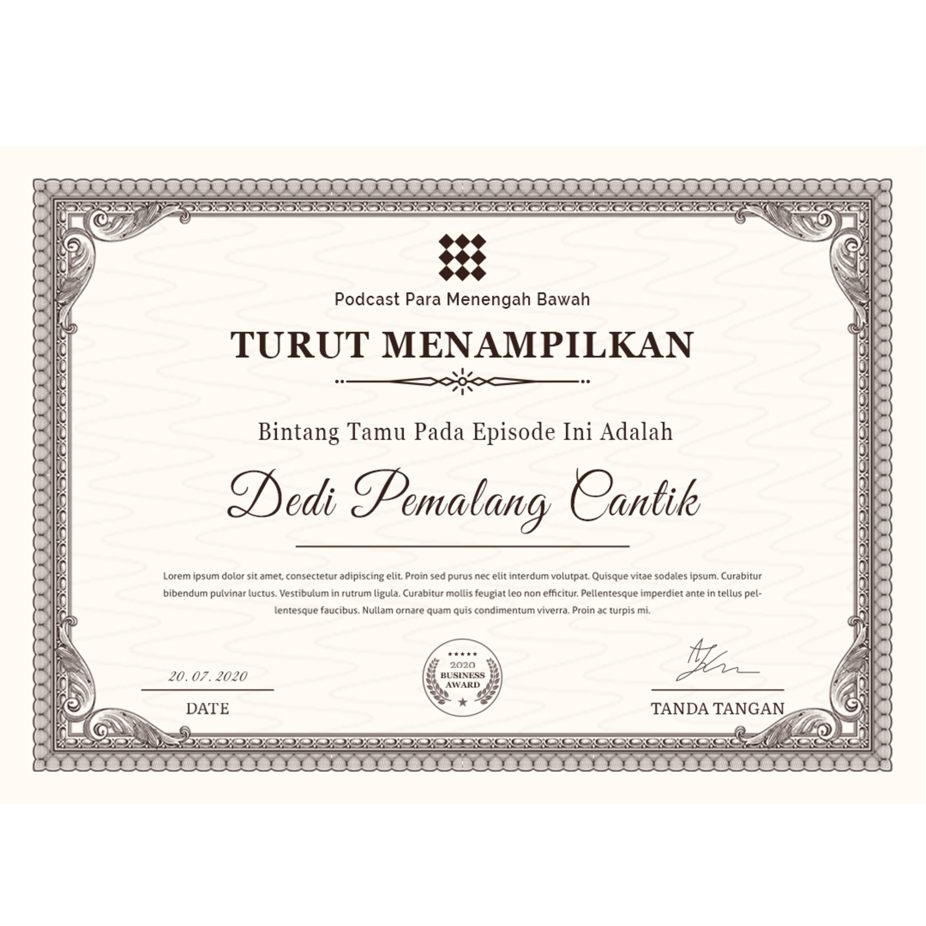 Podcast Para Menengah Bawah