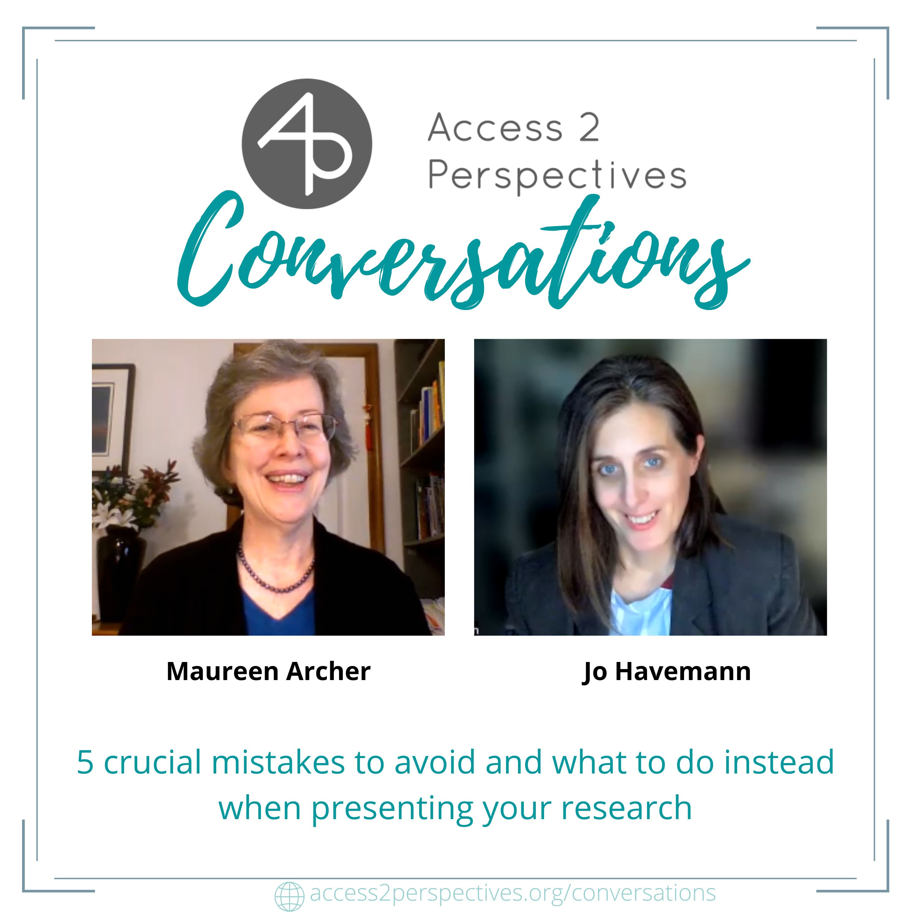 Access 2 Perspectives – Conversations. All about Open Science Communication