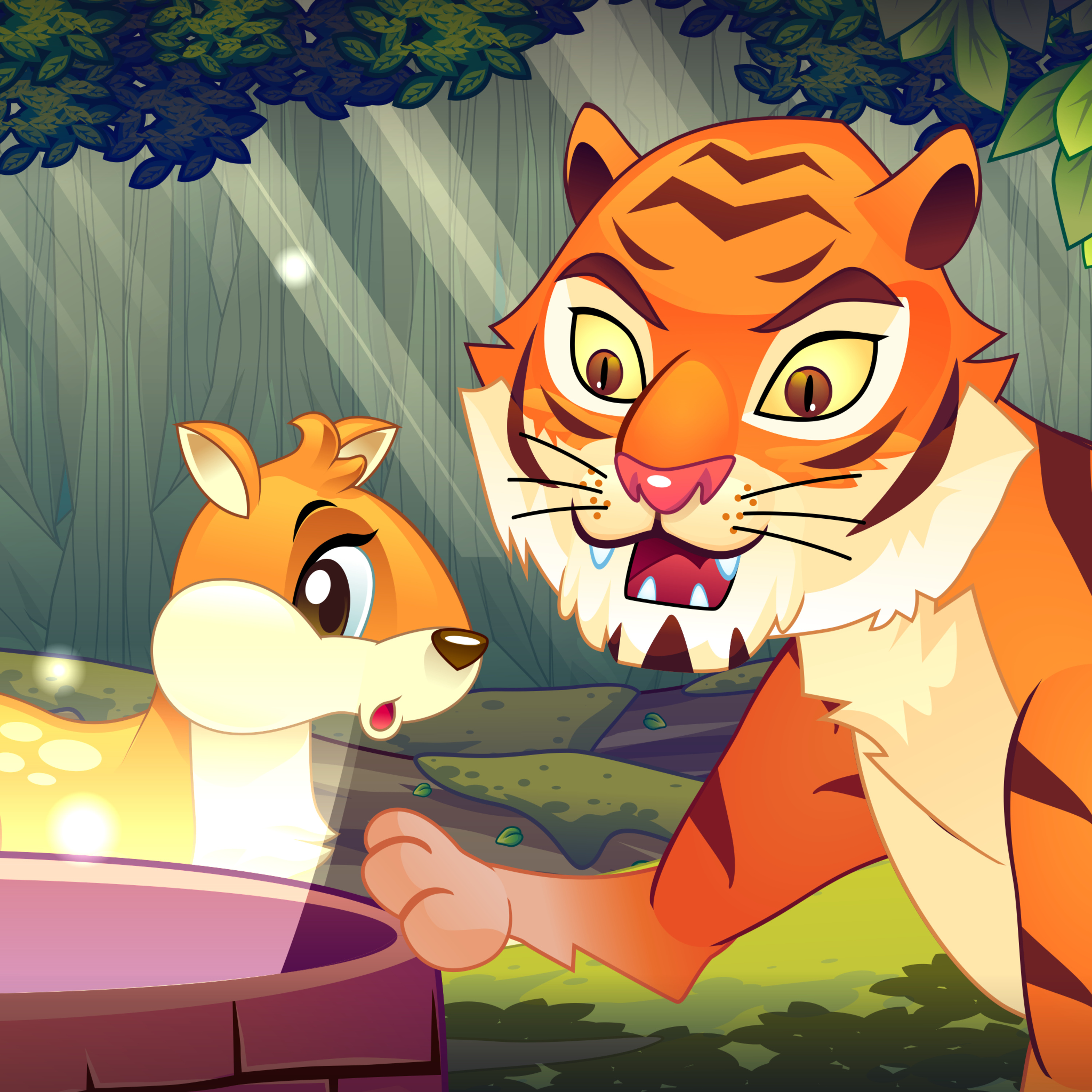 Kisah Misterius Raja Hutan | Fabel, Dongeng, dan Cerita Anak episode artwork