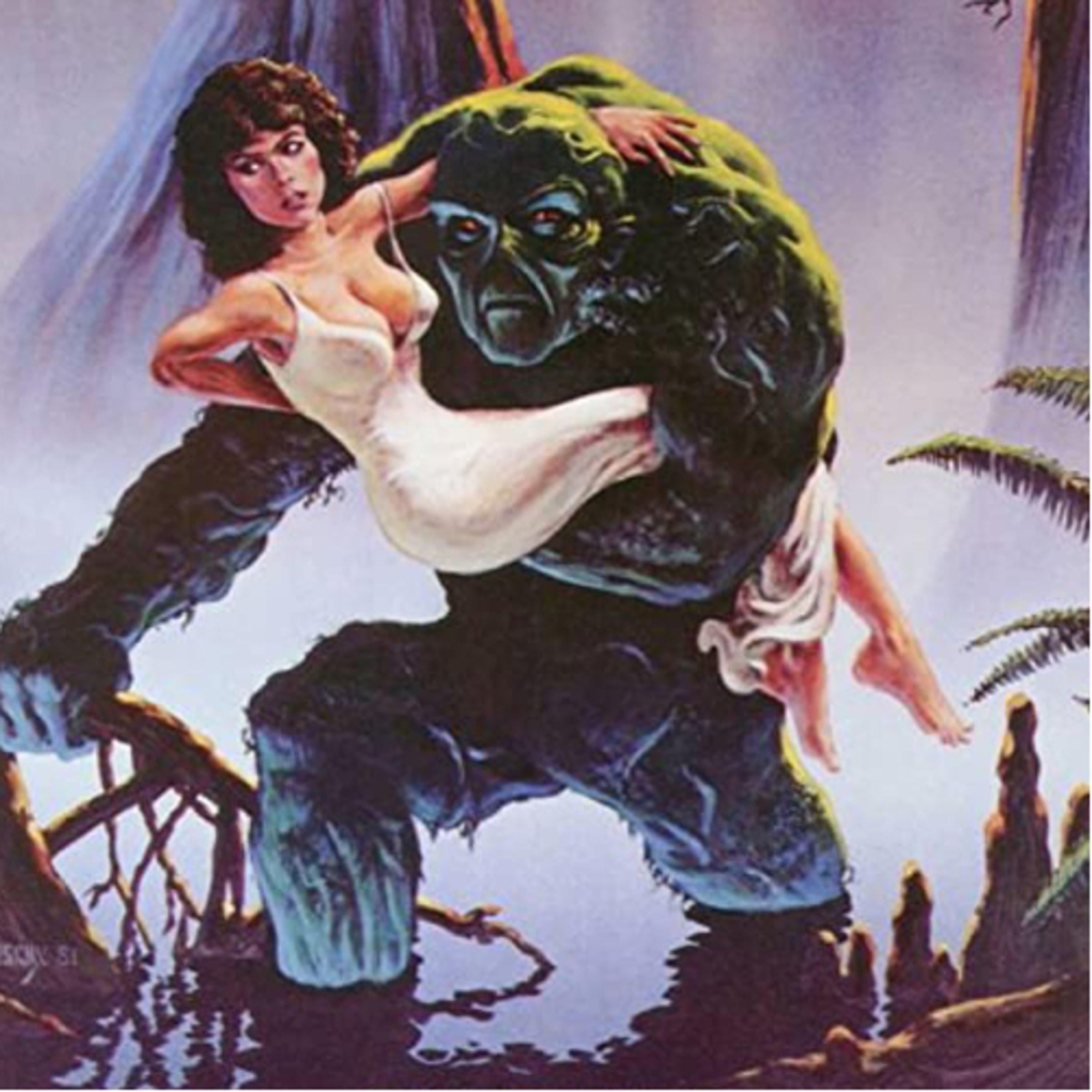 Swamp Thing. . . since we’re lacking on blood, may we get some swamp boob, please?  episode artwork