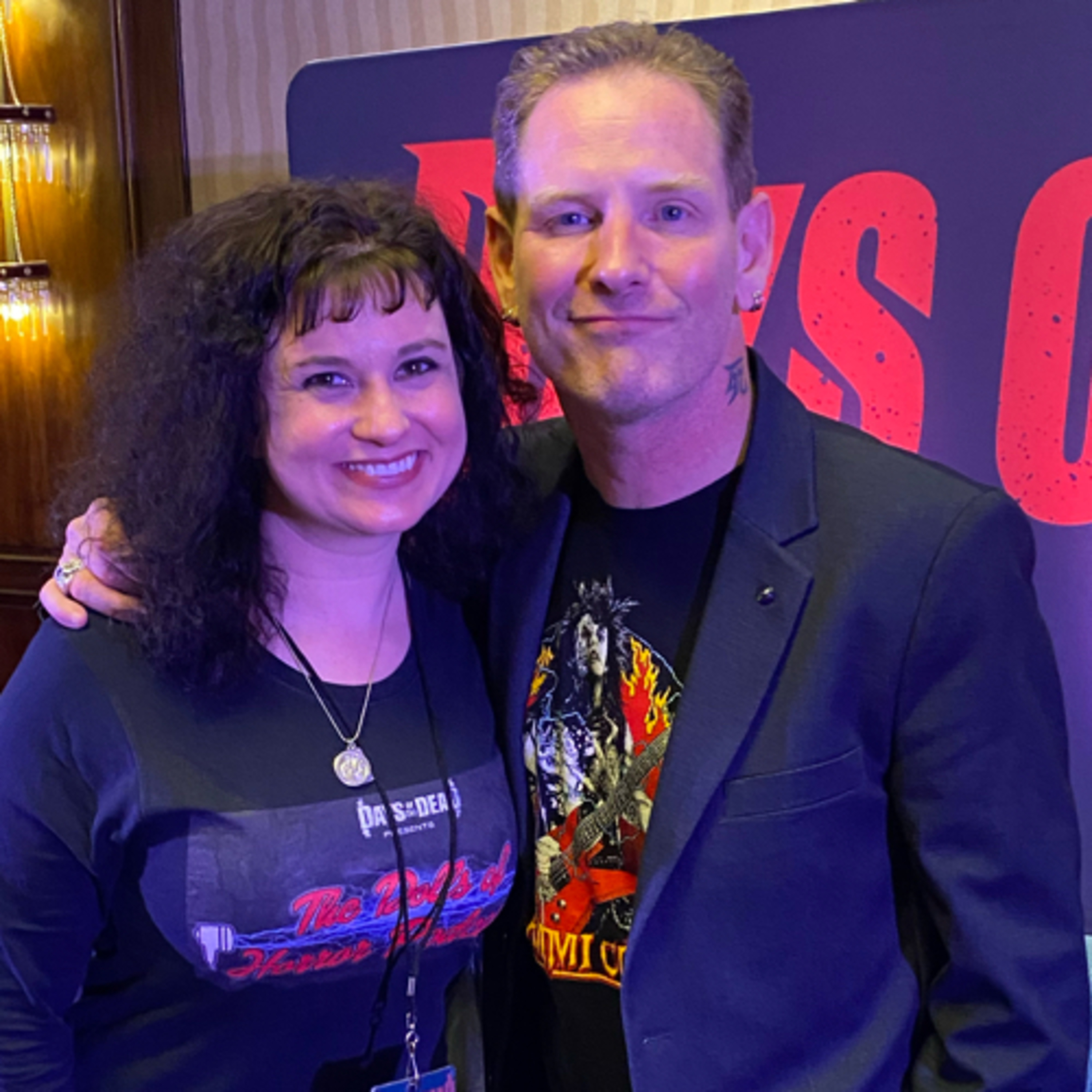 Corey Taylor interview with Summer Flynn & Harry Bean recorded at Days of the Dead Atlanta:2/25/2022 episode artwork