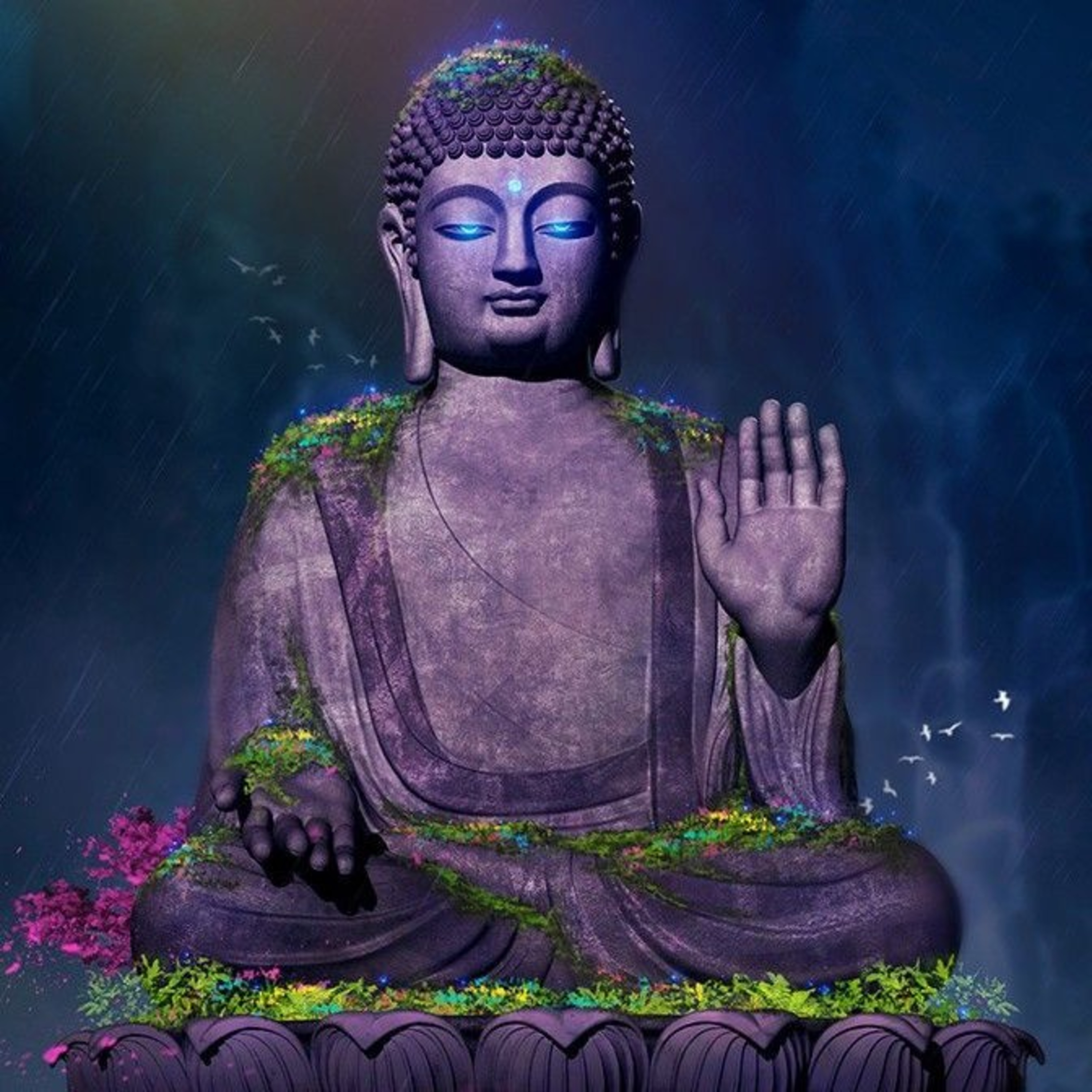 Meditation music episode artwork